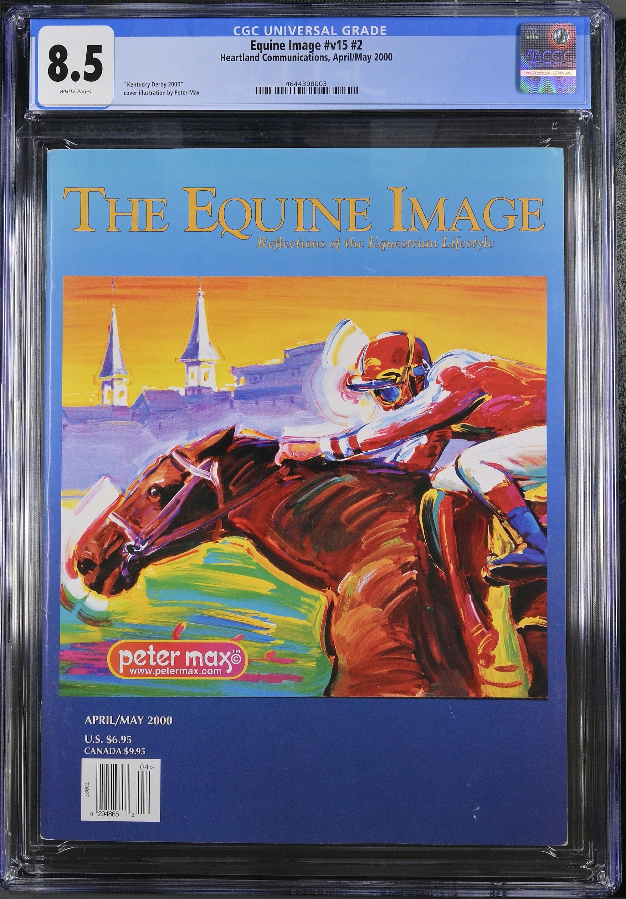2000 Peter Max Top Pop – CGC 8.5