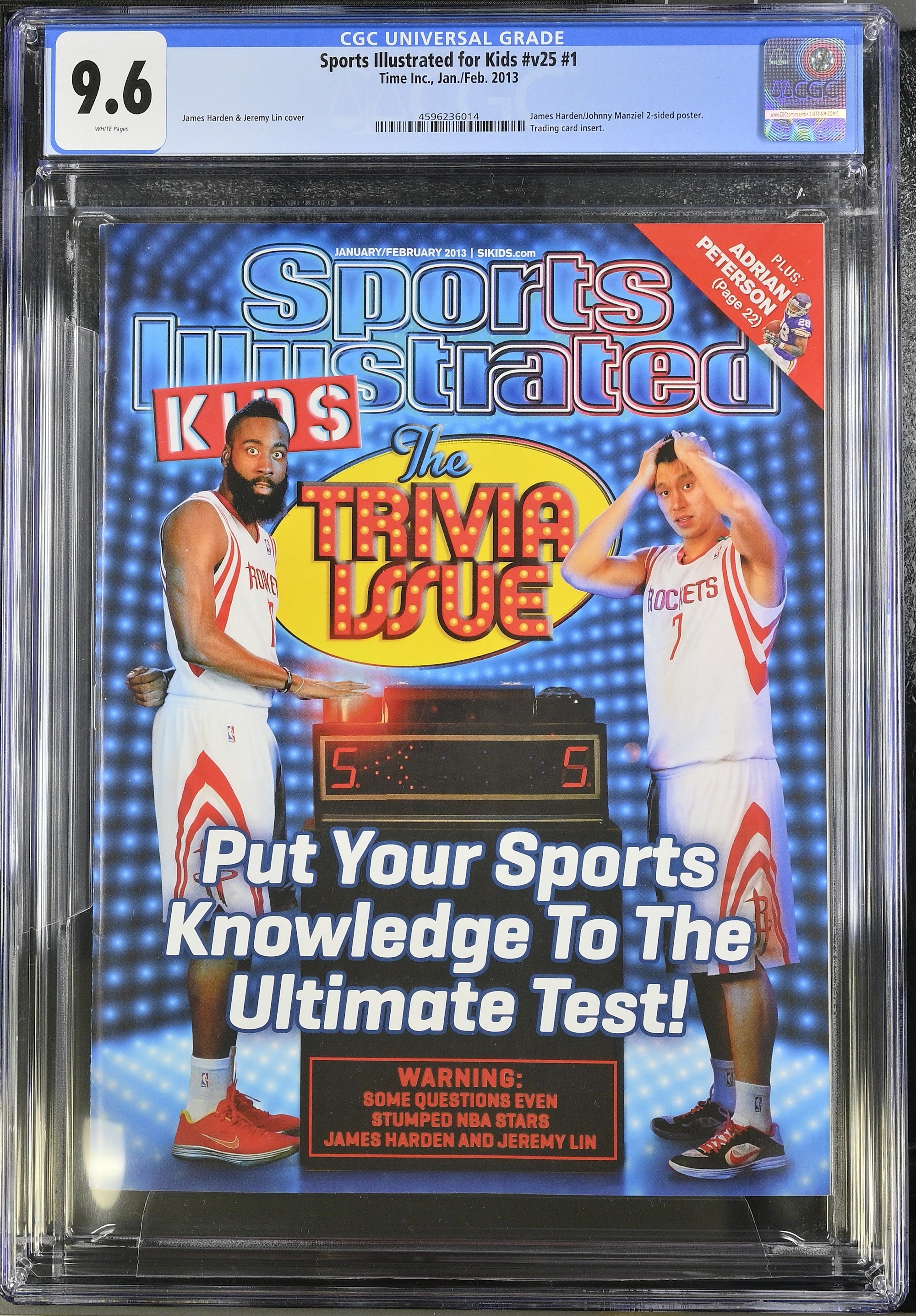 2013 Sports Illustrated for Kids Top Pop – CGC 9.6