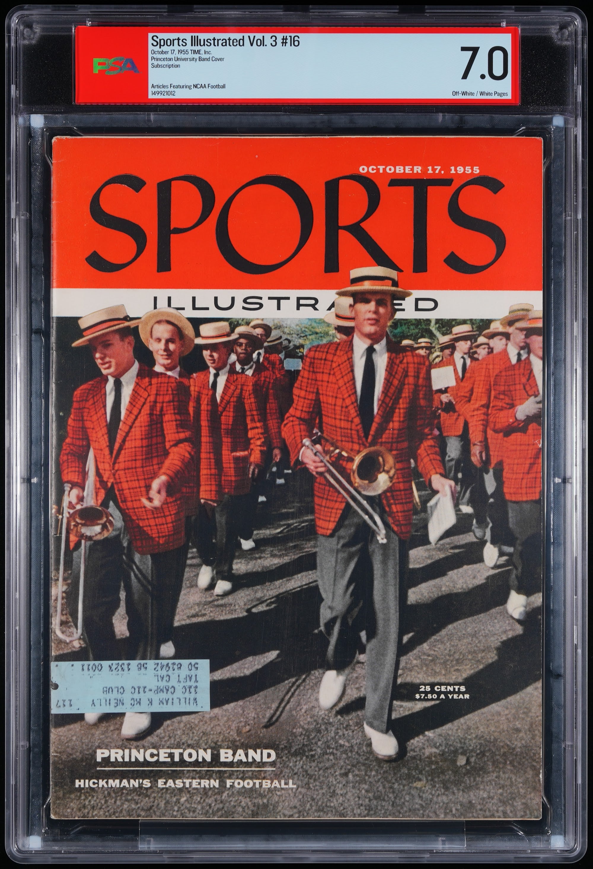 1955 Sports Illustrated – PSA 7 Subscription