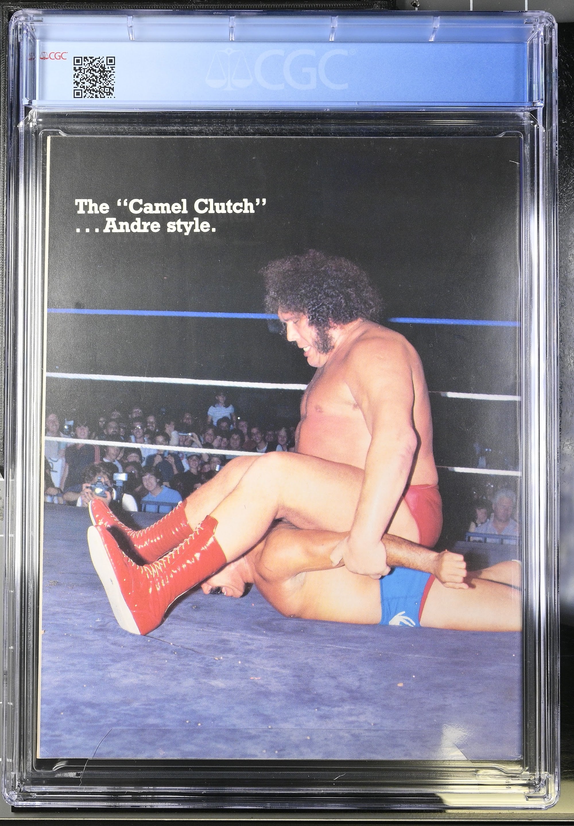 1984 Hulk Hogan WWF Magazine – CGC 8.5 Newsstand