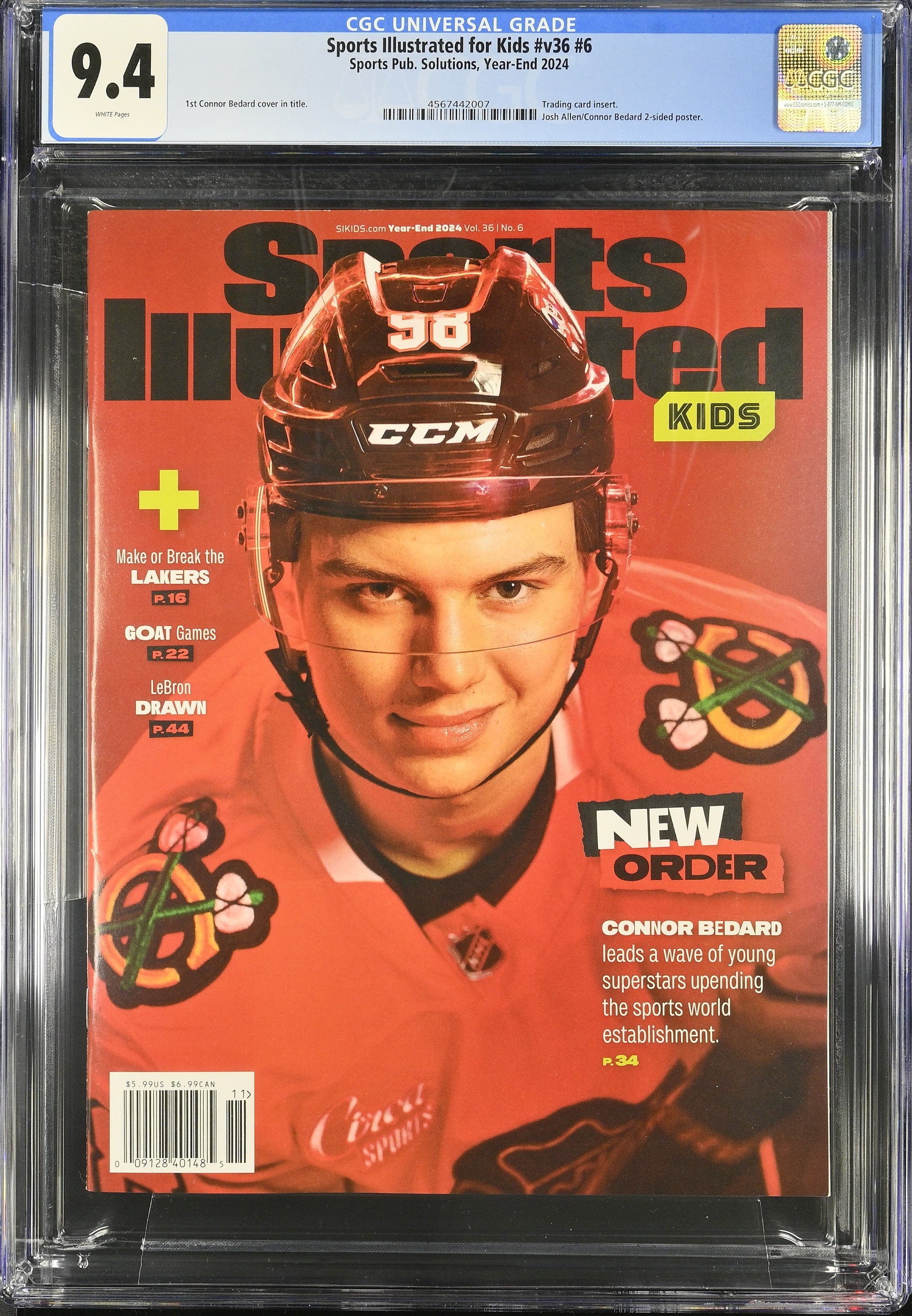2024 Sports Illustrated – CGC 9.4 Newsstand