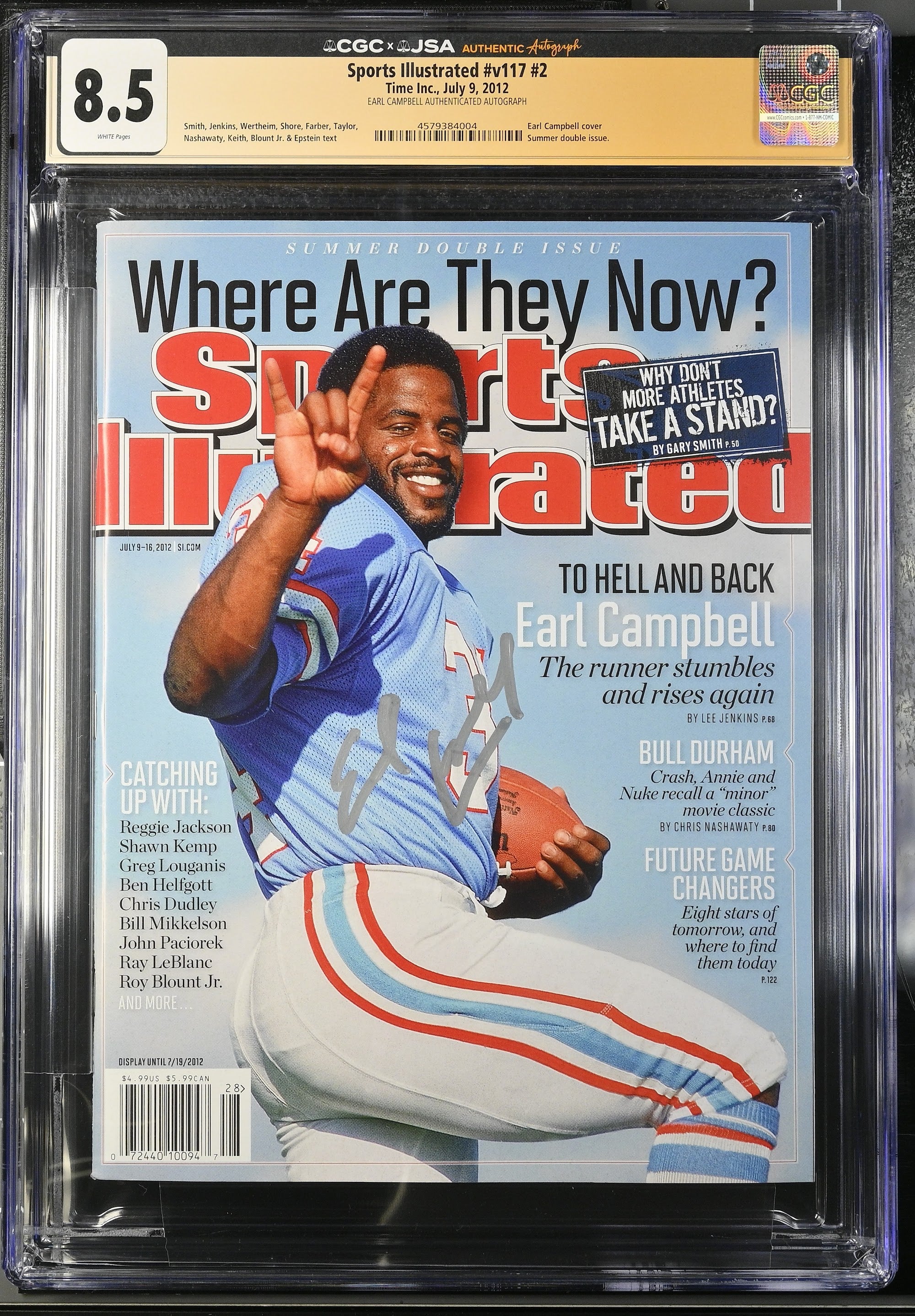 2012 Sports Illustrated Autographed – CGC 8.5 Newsstand