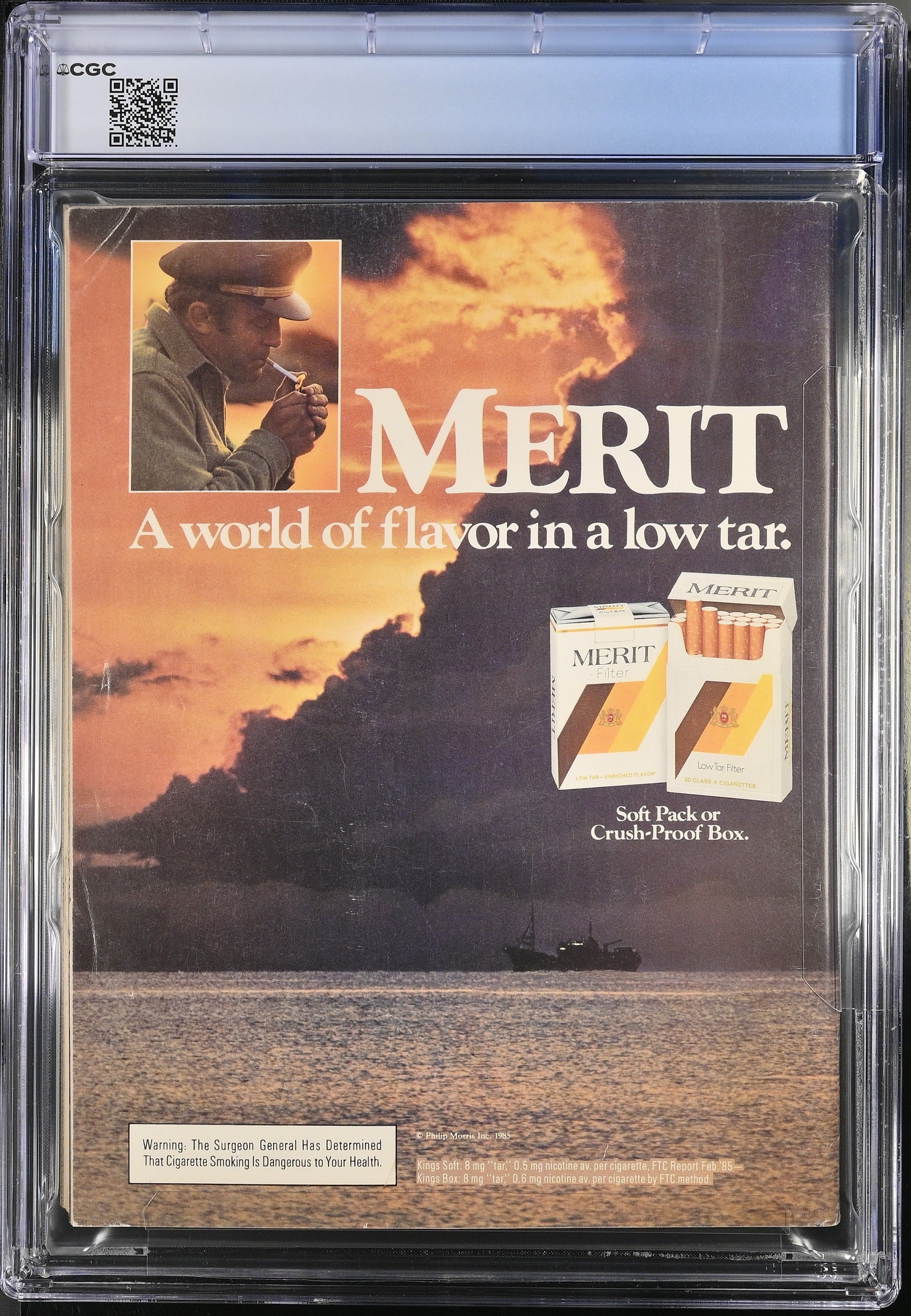 1985 Playboy 1st Cover – CGC 7