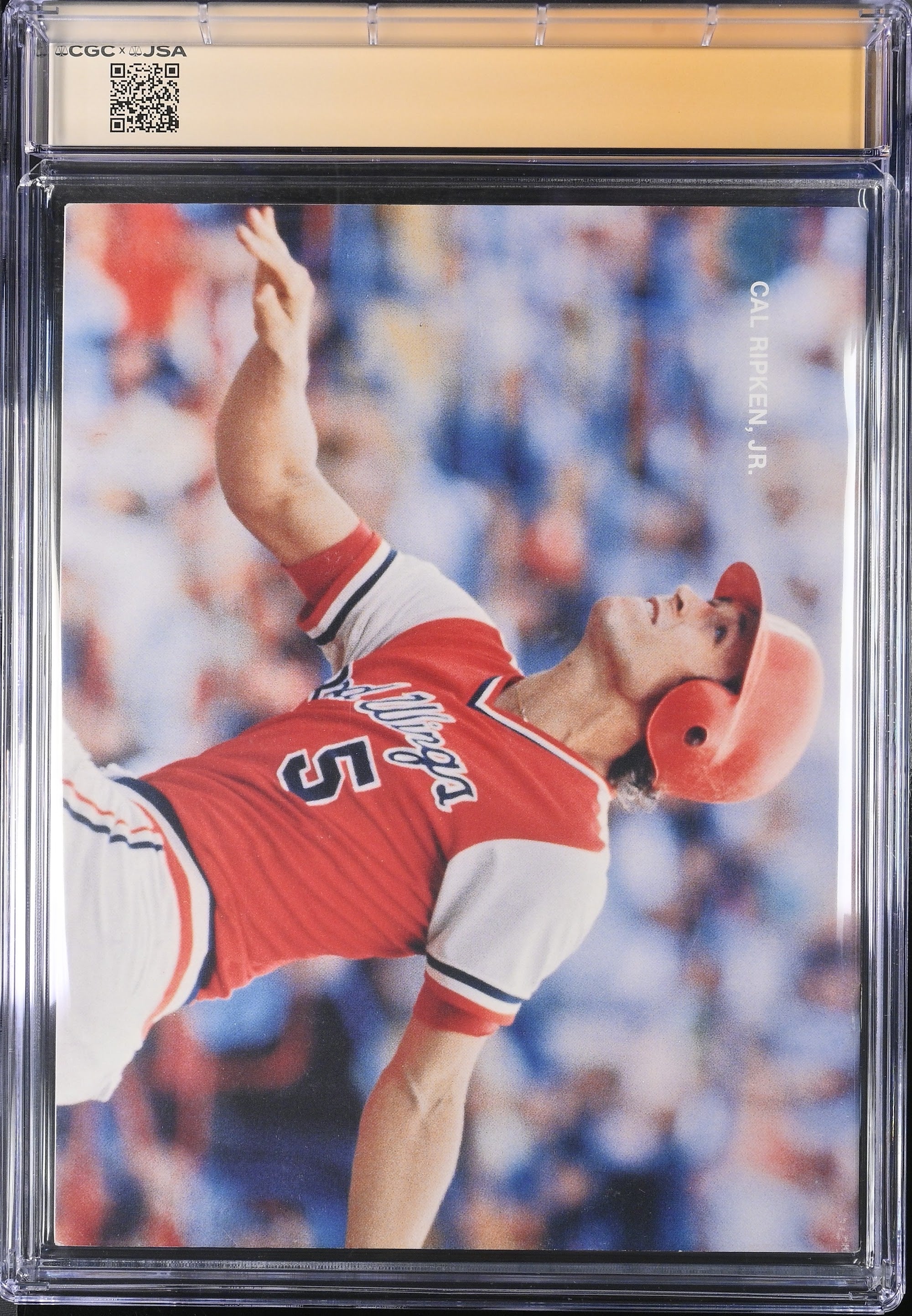 1990 Bo Jackson Minor League Monthly Autographed – CGC 8