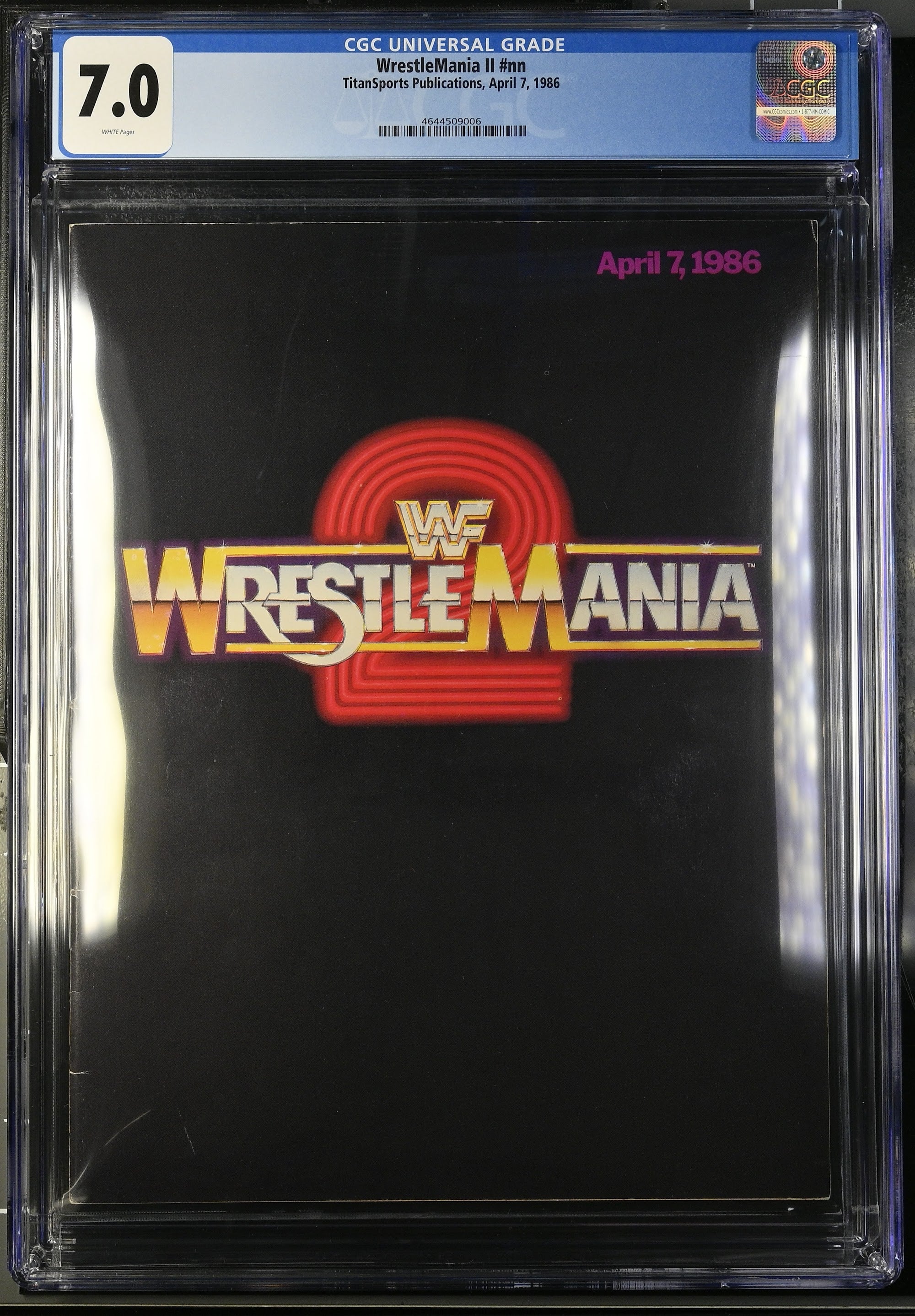 1993 Hulk Hogan WrestleMania Program – CGC 8 Newsstand