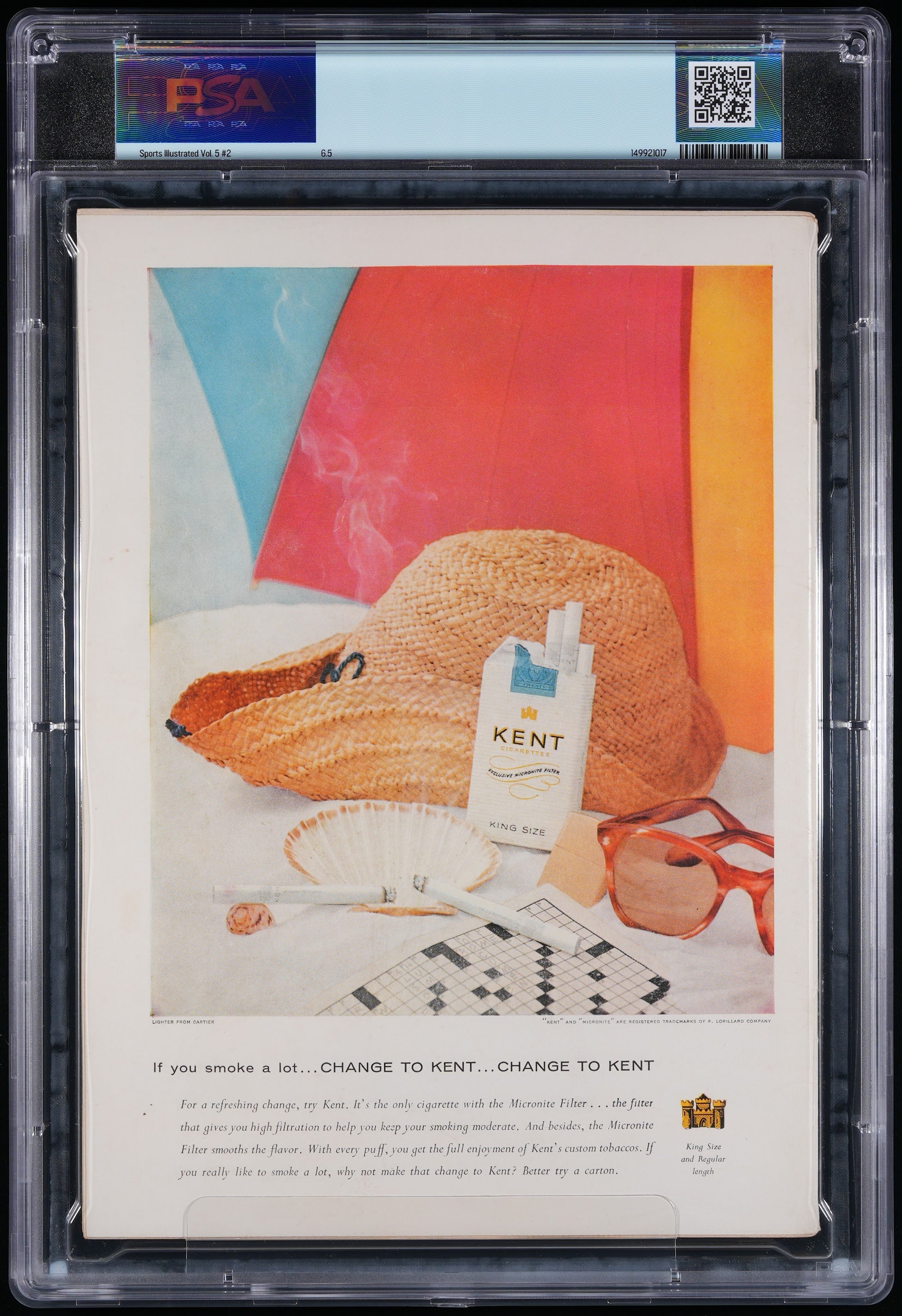 1956 Sports Illustrated – PSA 6.5