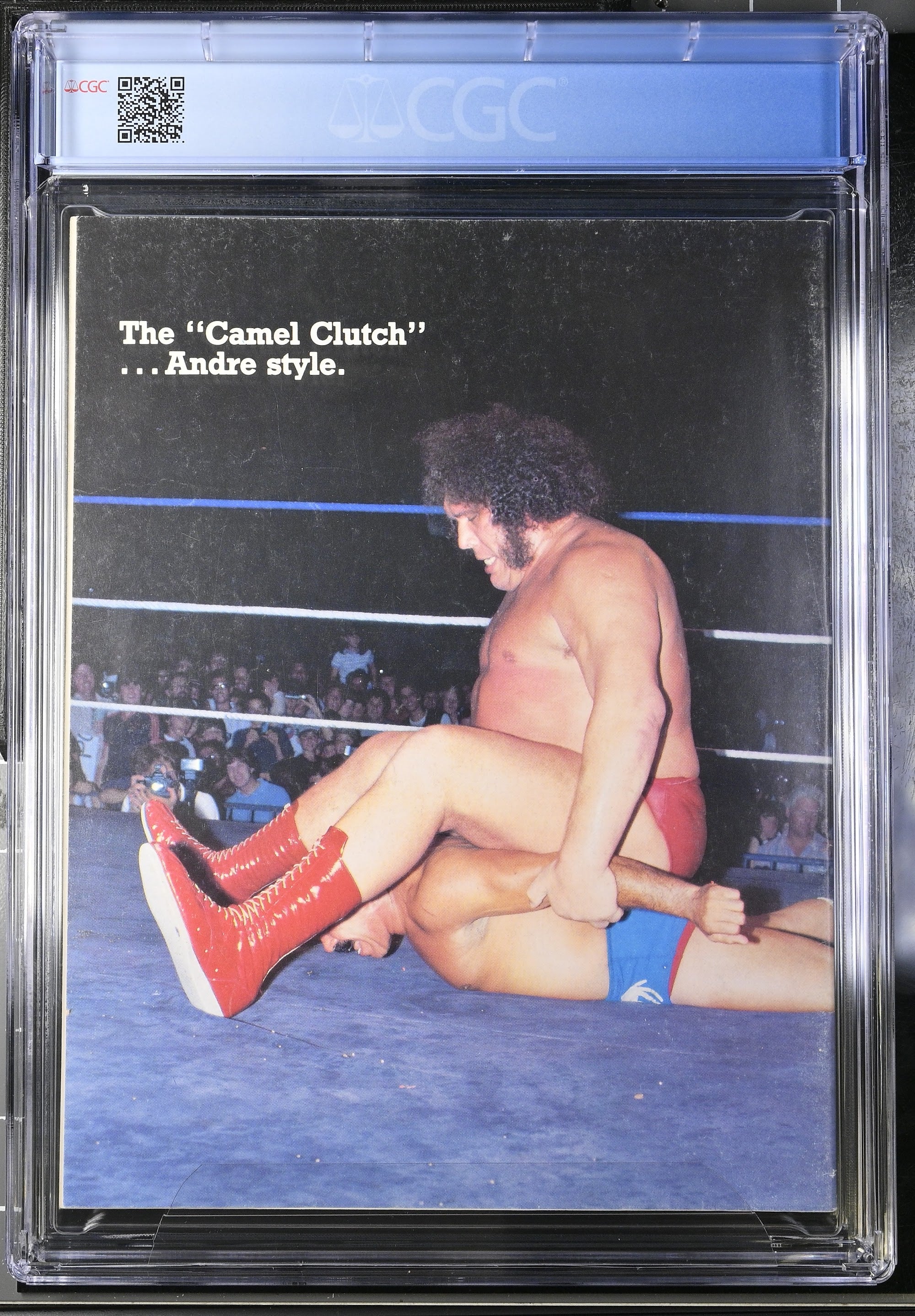 1984 Hulk Hogan WWF Magazine – CGC 8.5 Newsstand