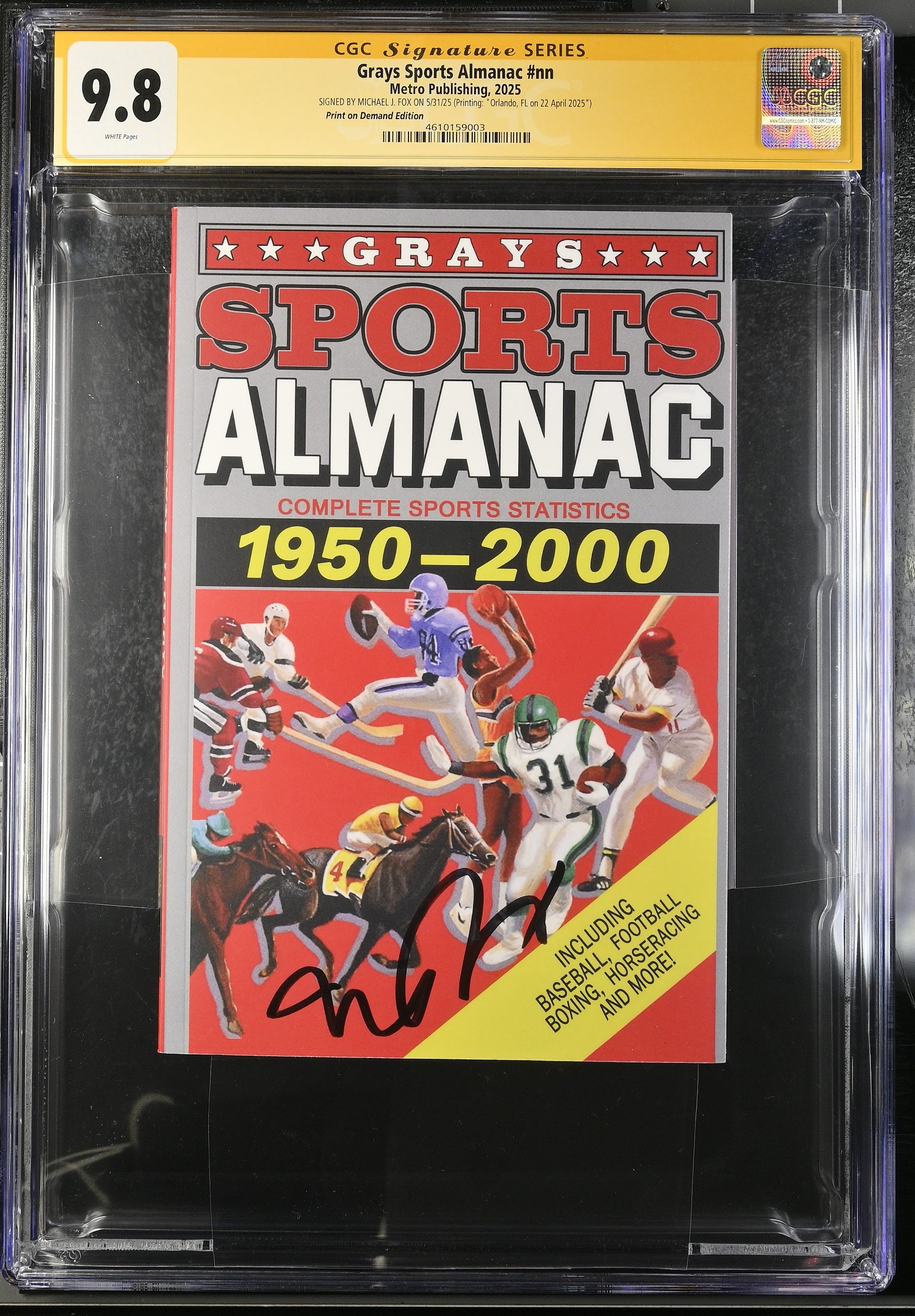 Gray's Sports Almanac Autographed – CGC Signature Series-thumbmail-1