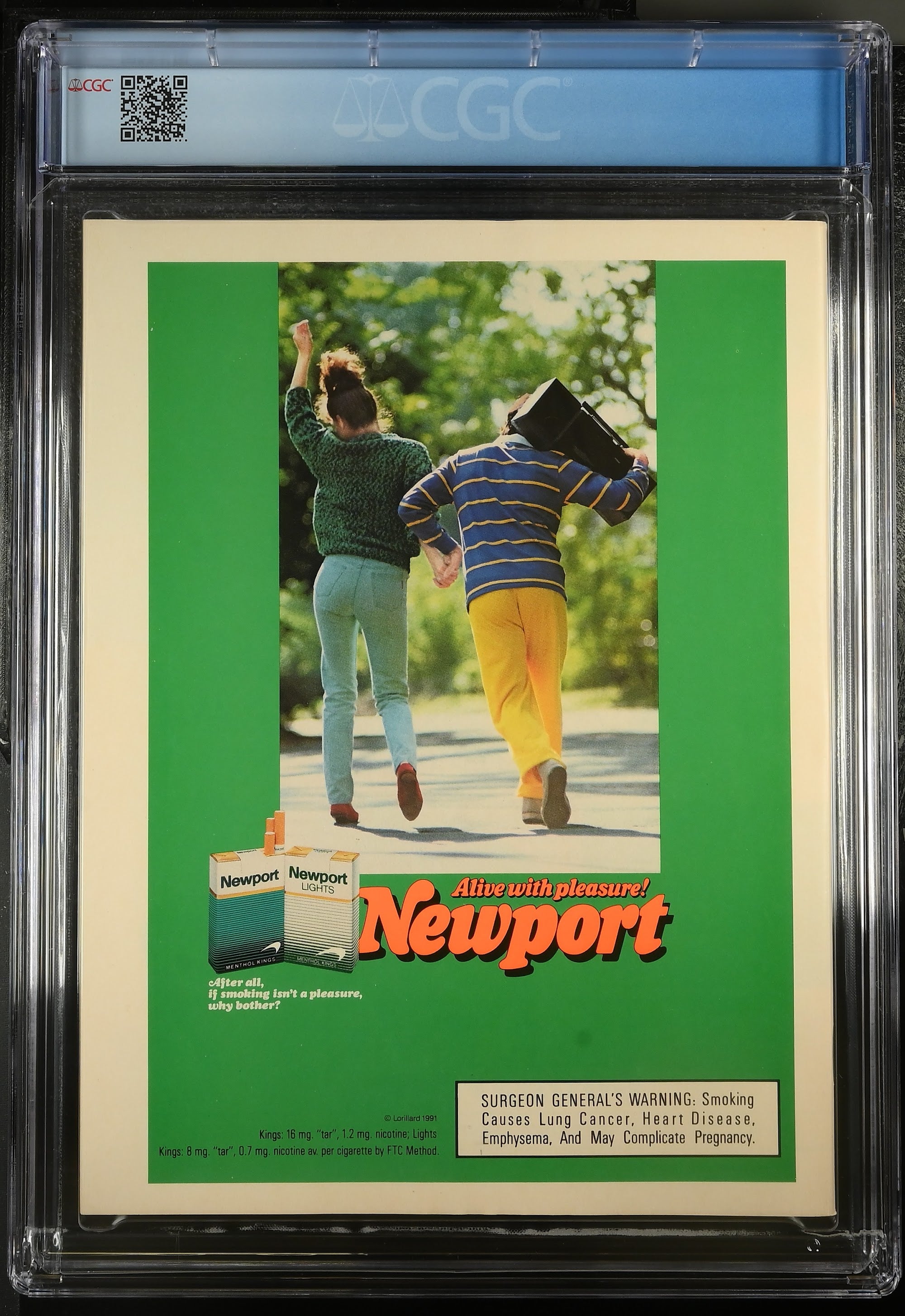 1991 Sports Illustrated Top Pop – CGC 8.5 Newsstand