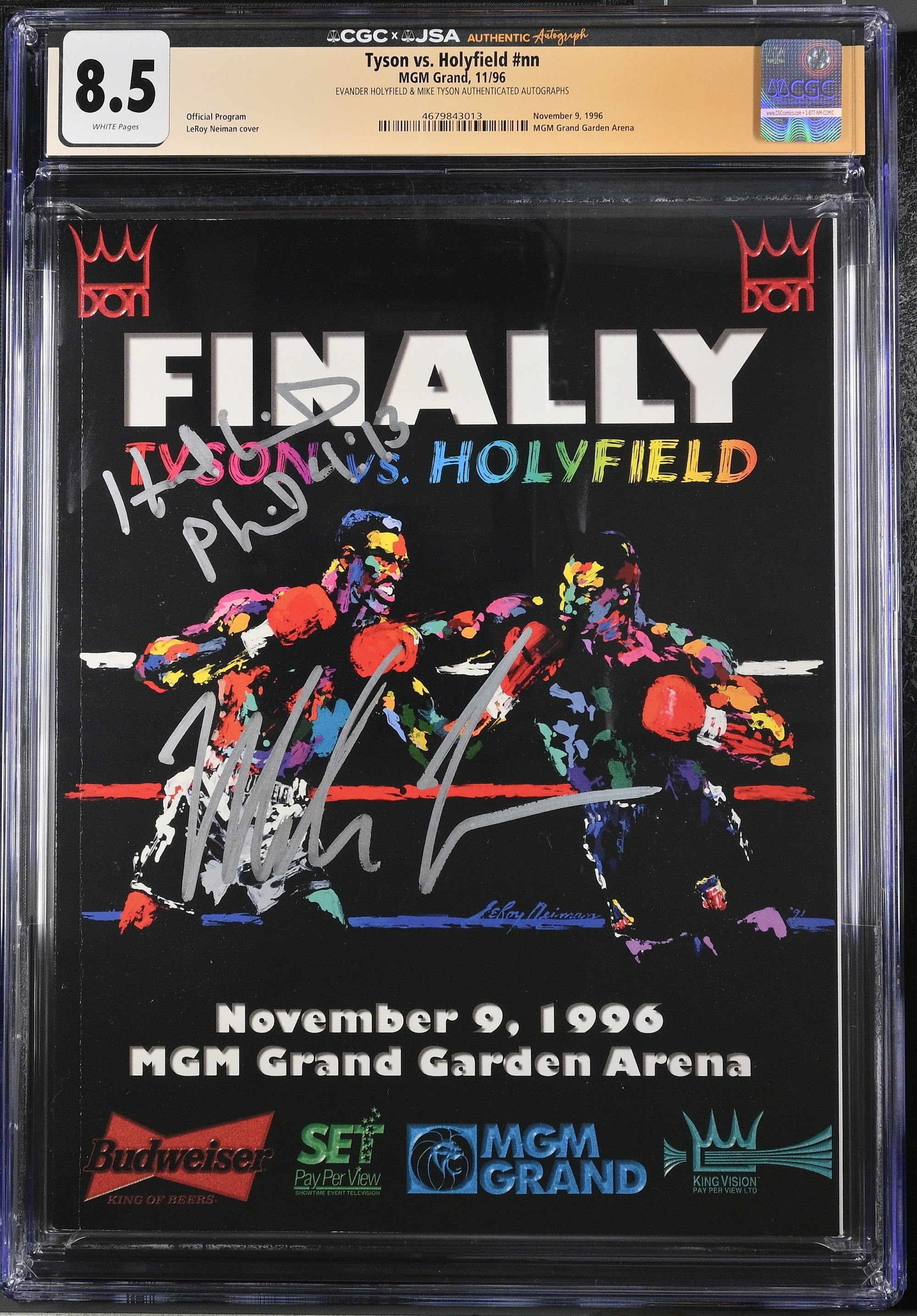 1996 Autographed Top Pop – CGC 8.5