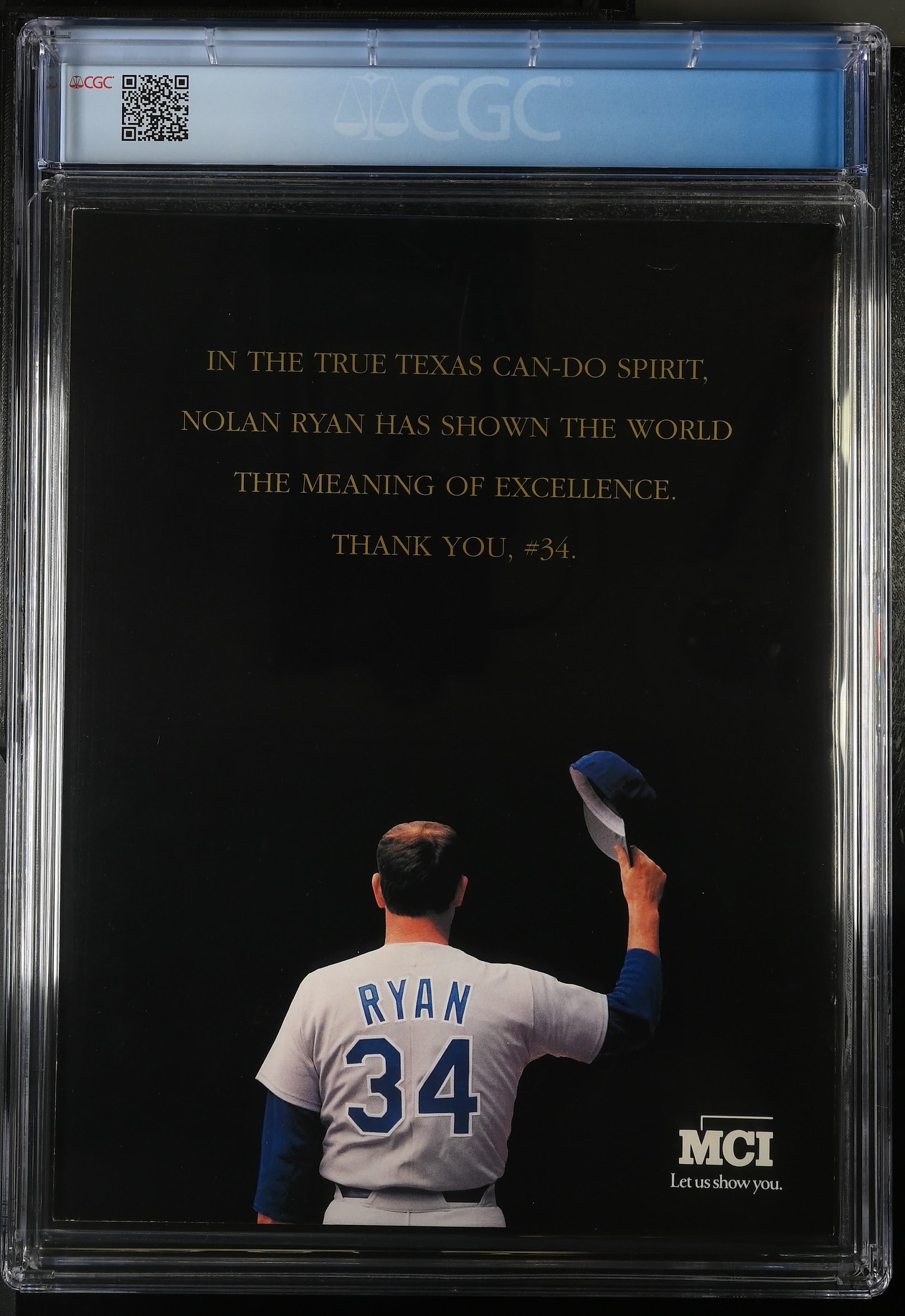 Nolan Ryan – CGC 9.2