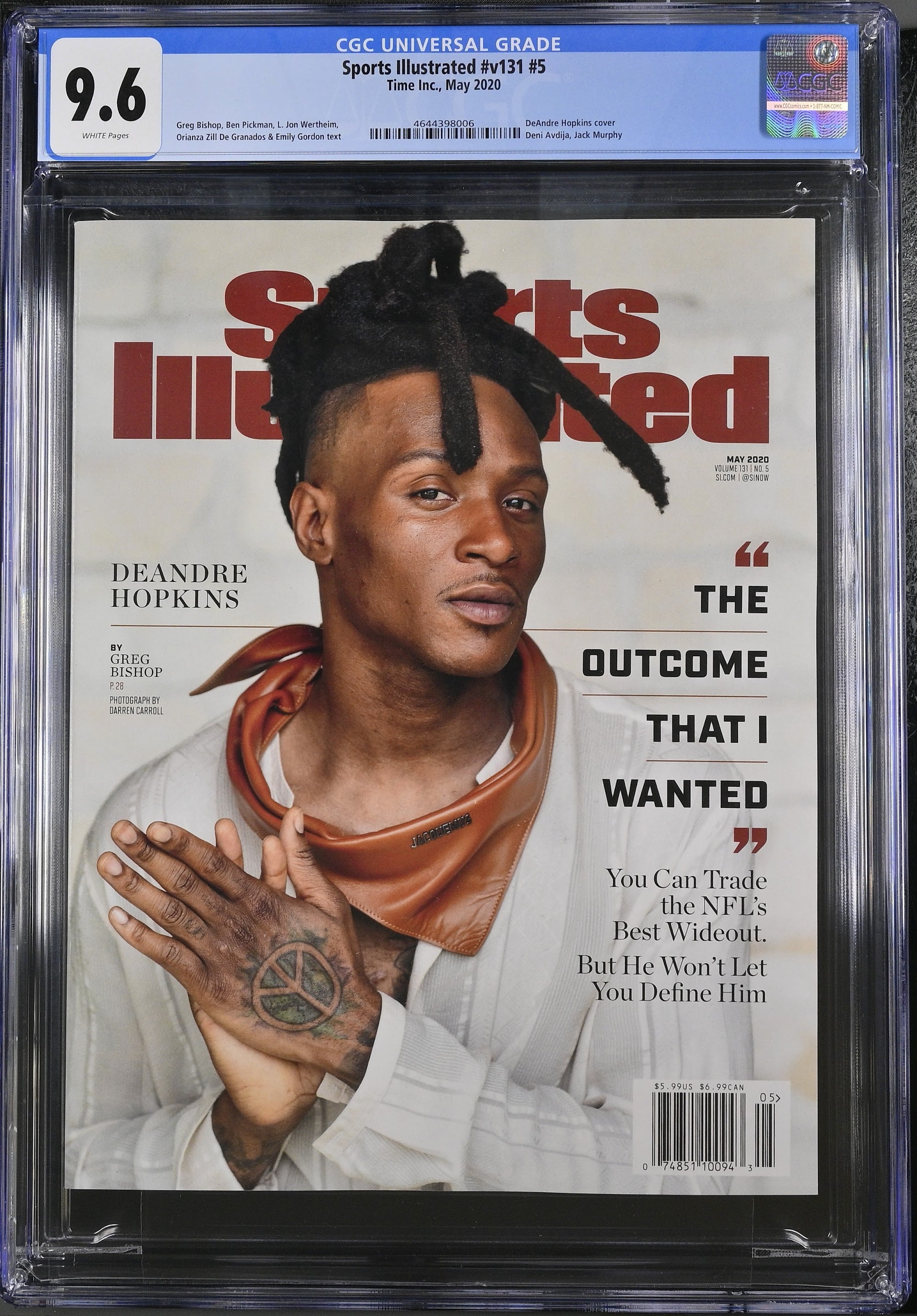 2020 Sports Illustrated Top Pop – CGC 9.6 Newsstand