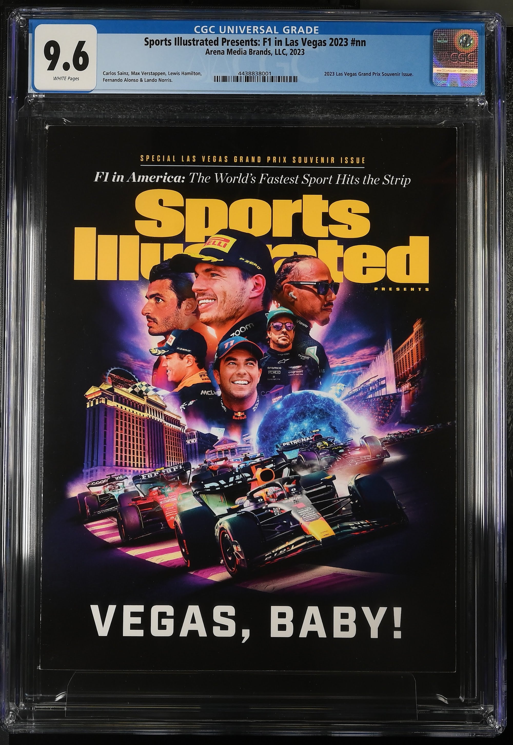 Darryl Strawberry Sports Illustrated Autographed Top Pop – CGC 9.6 Newsstand-thumbmail-1
