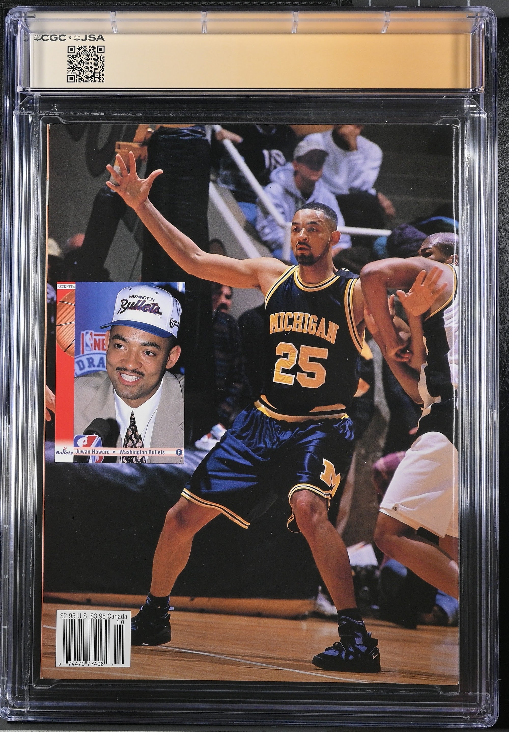 1994 Hakeem Olajuwon Beckett Autographed – CGC 8