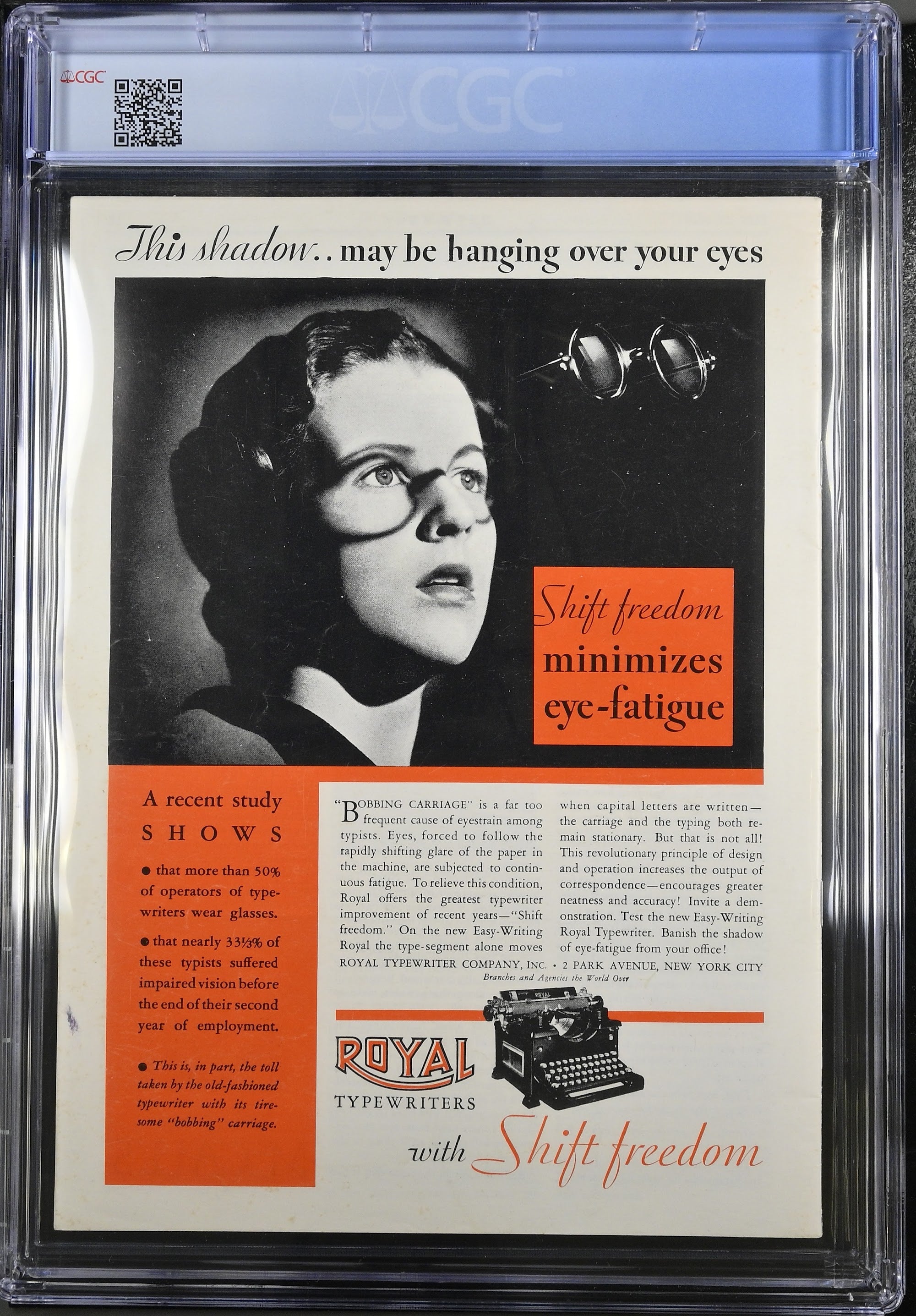 1933 Newsweek – CGC 7
