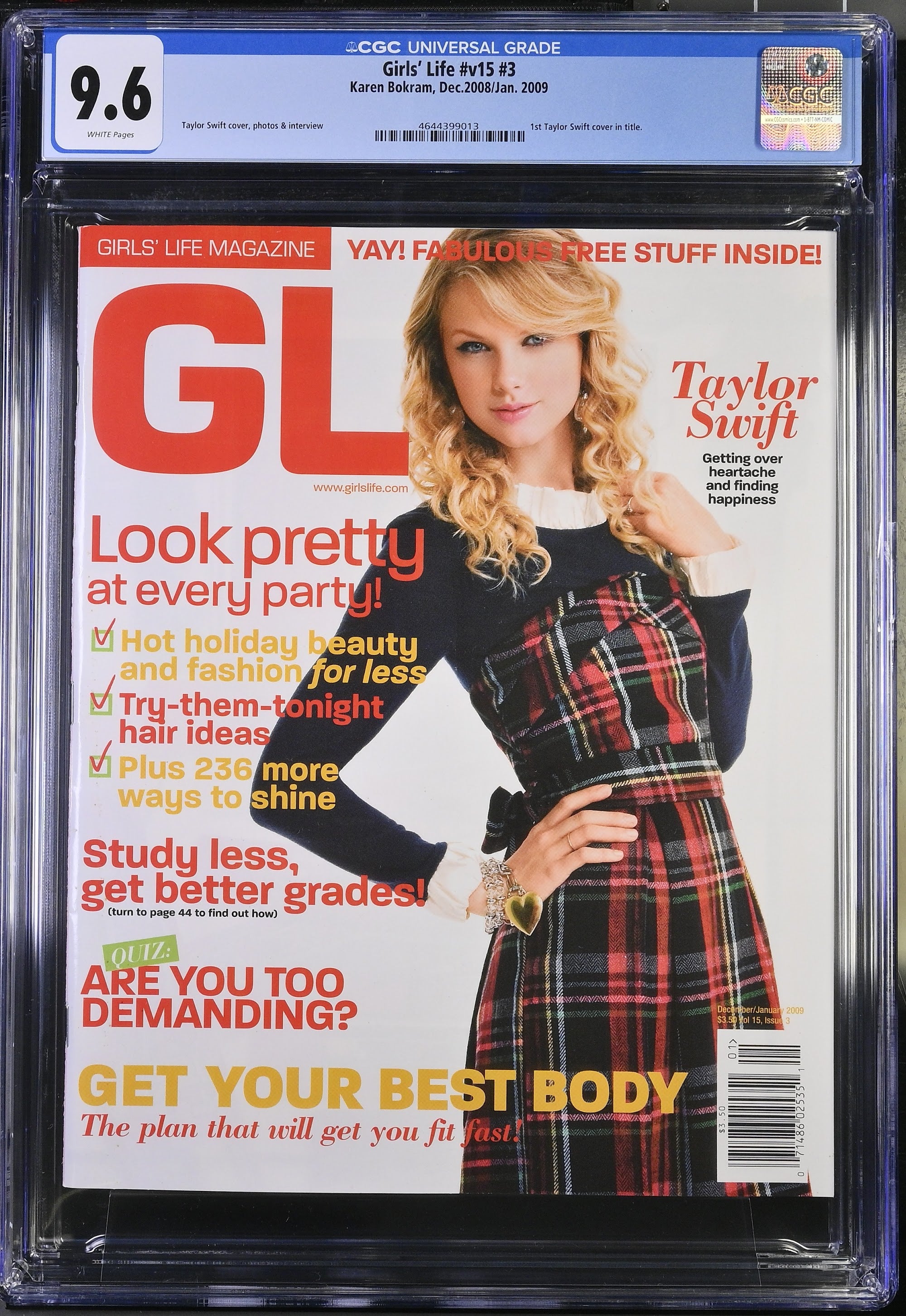 2008 Taylor Swift – CGC 9.6 Newsstand