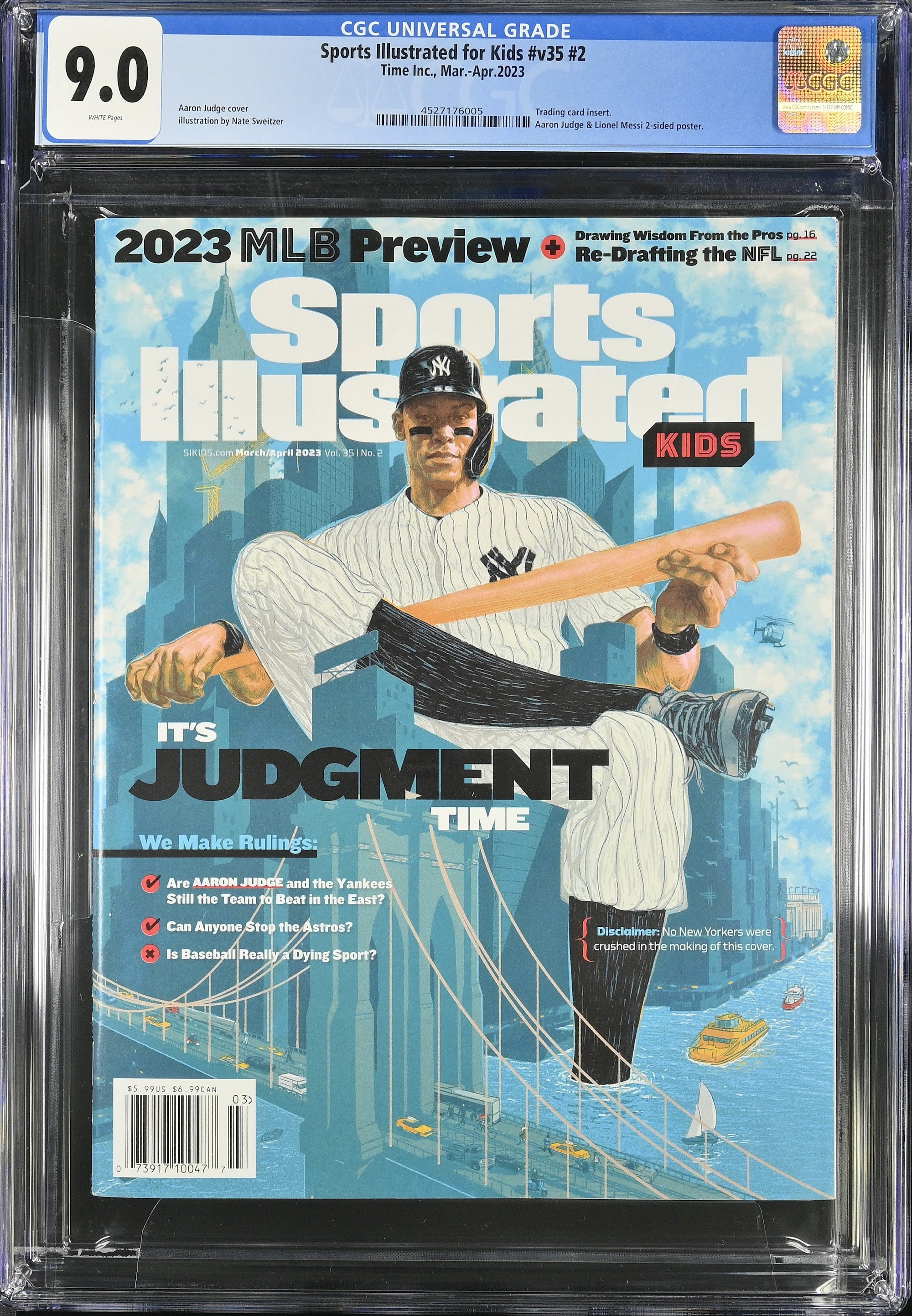 2023 Sports Illustrated for Kids – CGC 9 Newsstand