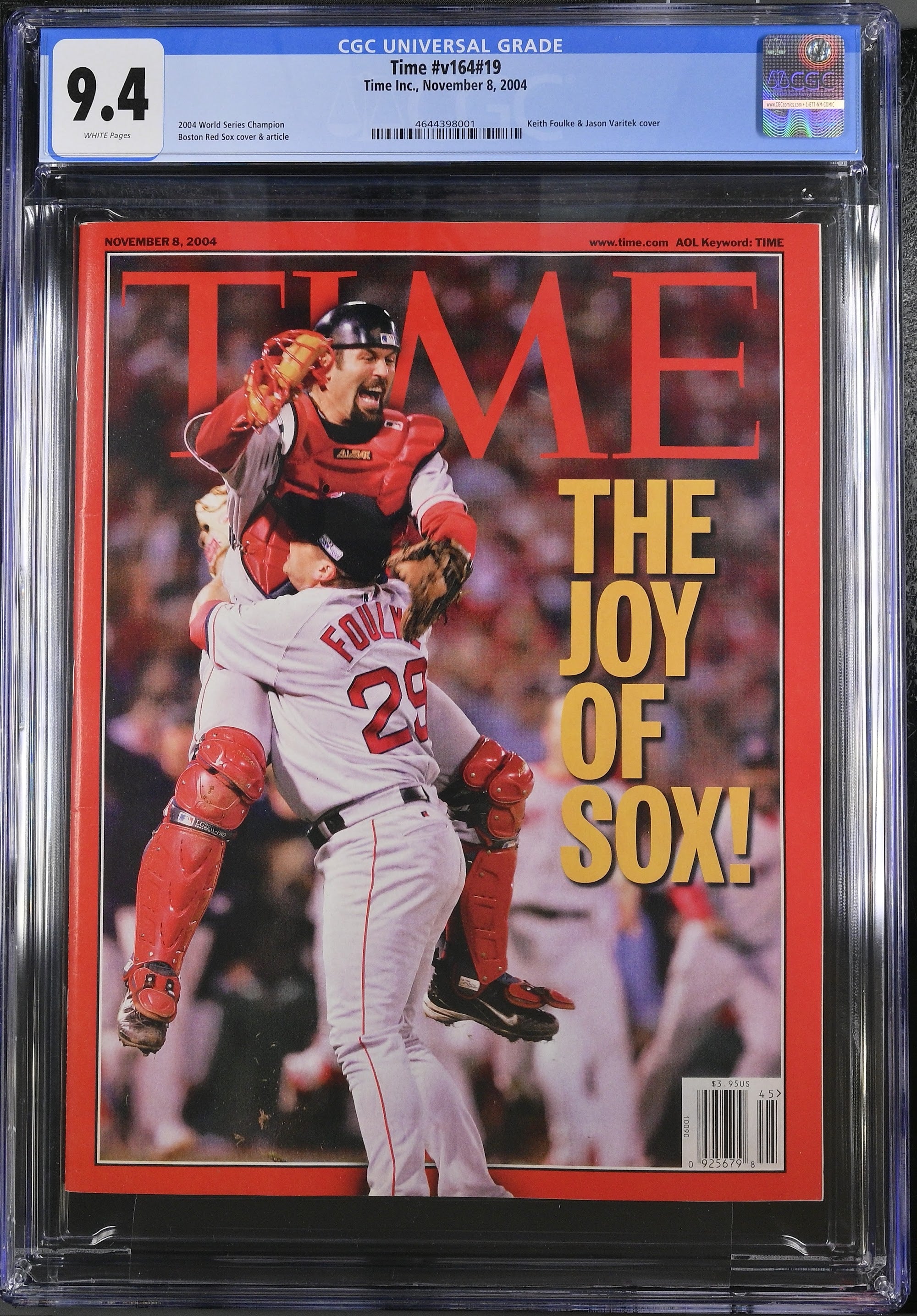 2004 Time – CGC 9.4 Newsstand