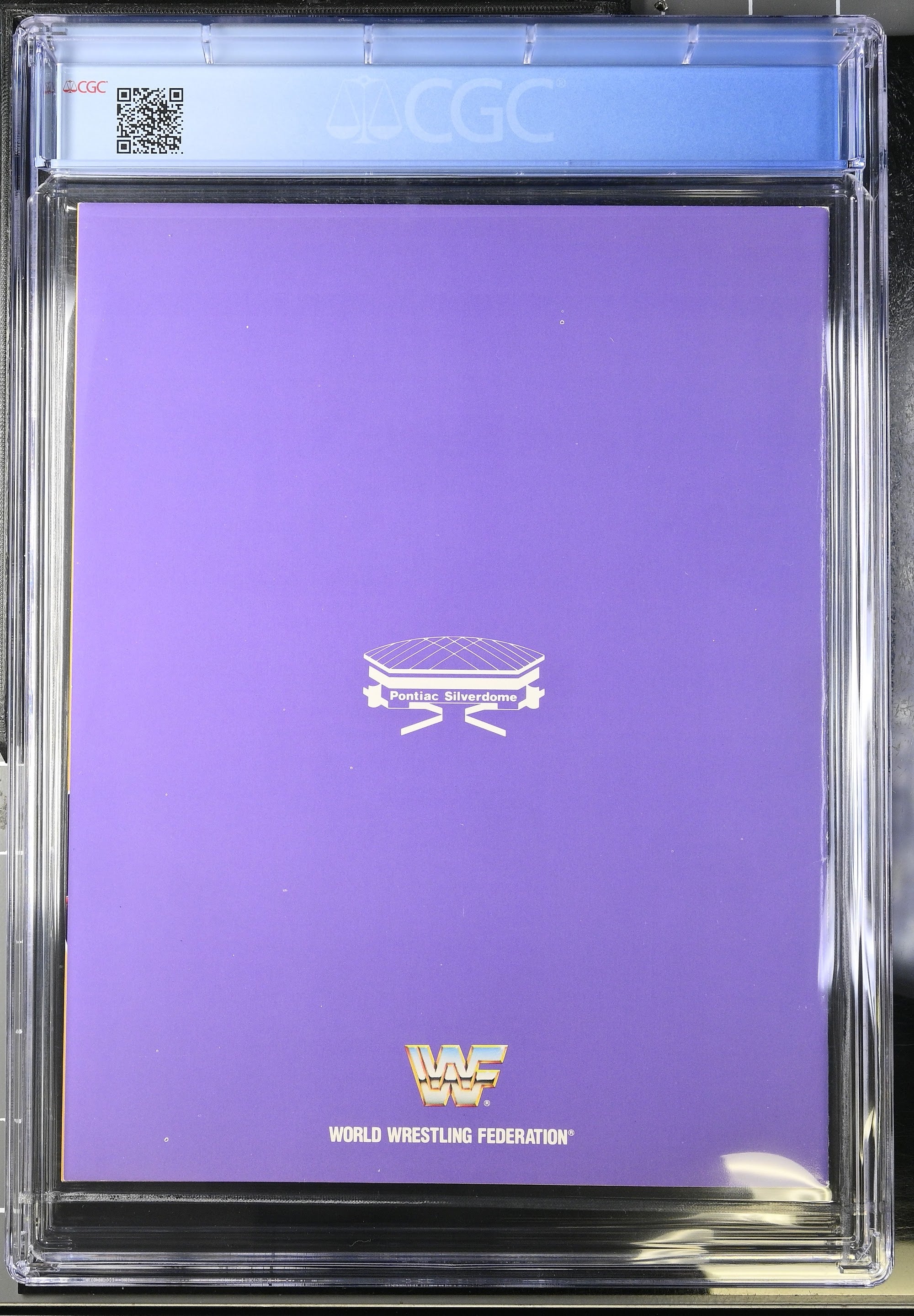 Hulk Hogan WrestleMania Program – CGC 9.4 Newsstand