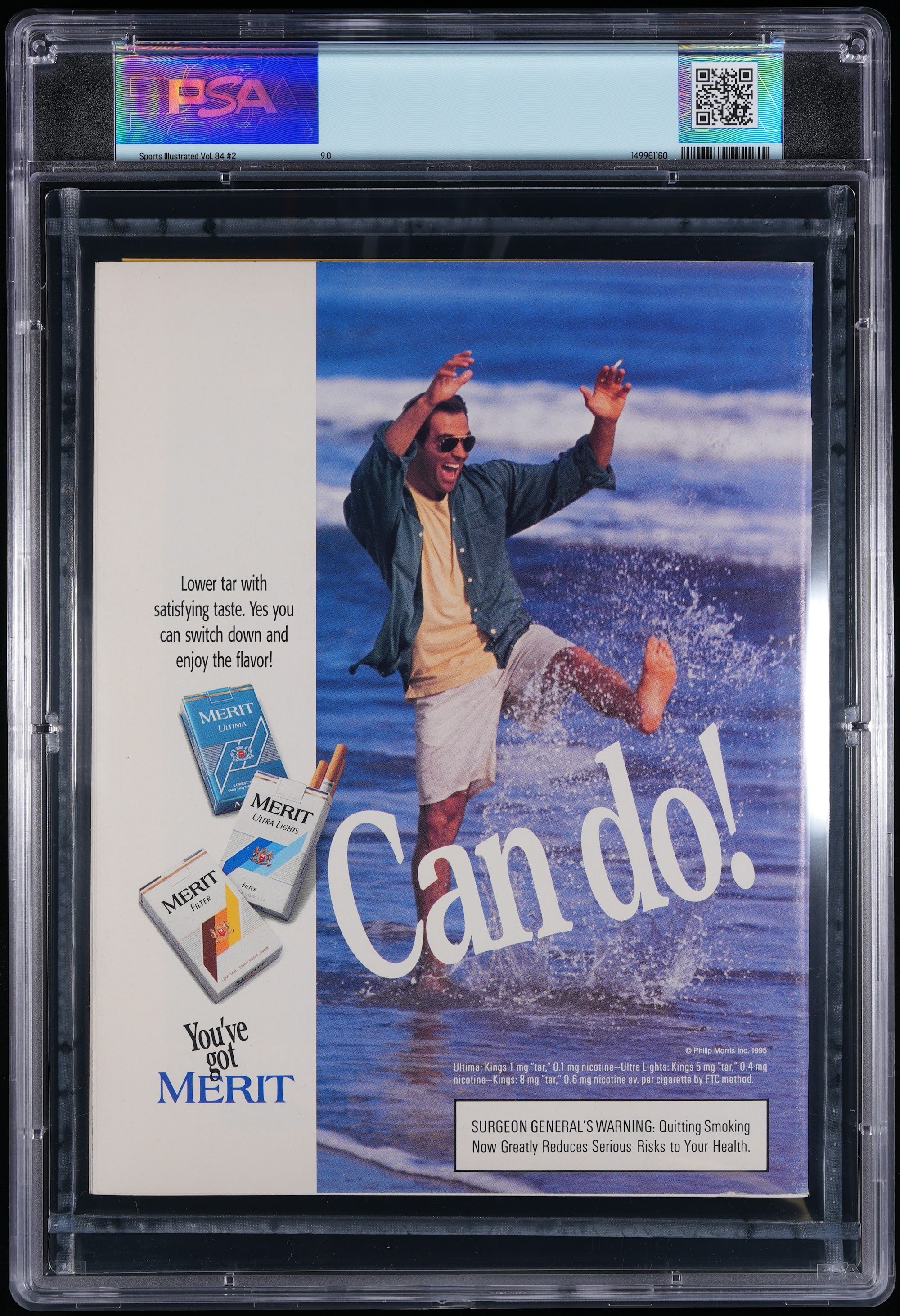 1996 Sports Illustrated 1st Cover Autographed – PSA 9 Newsstand
