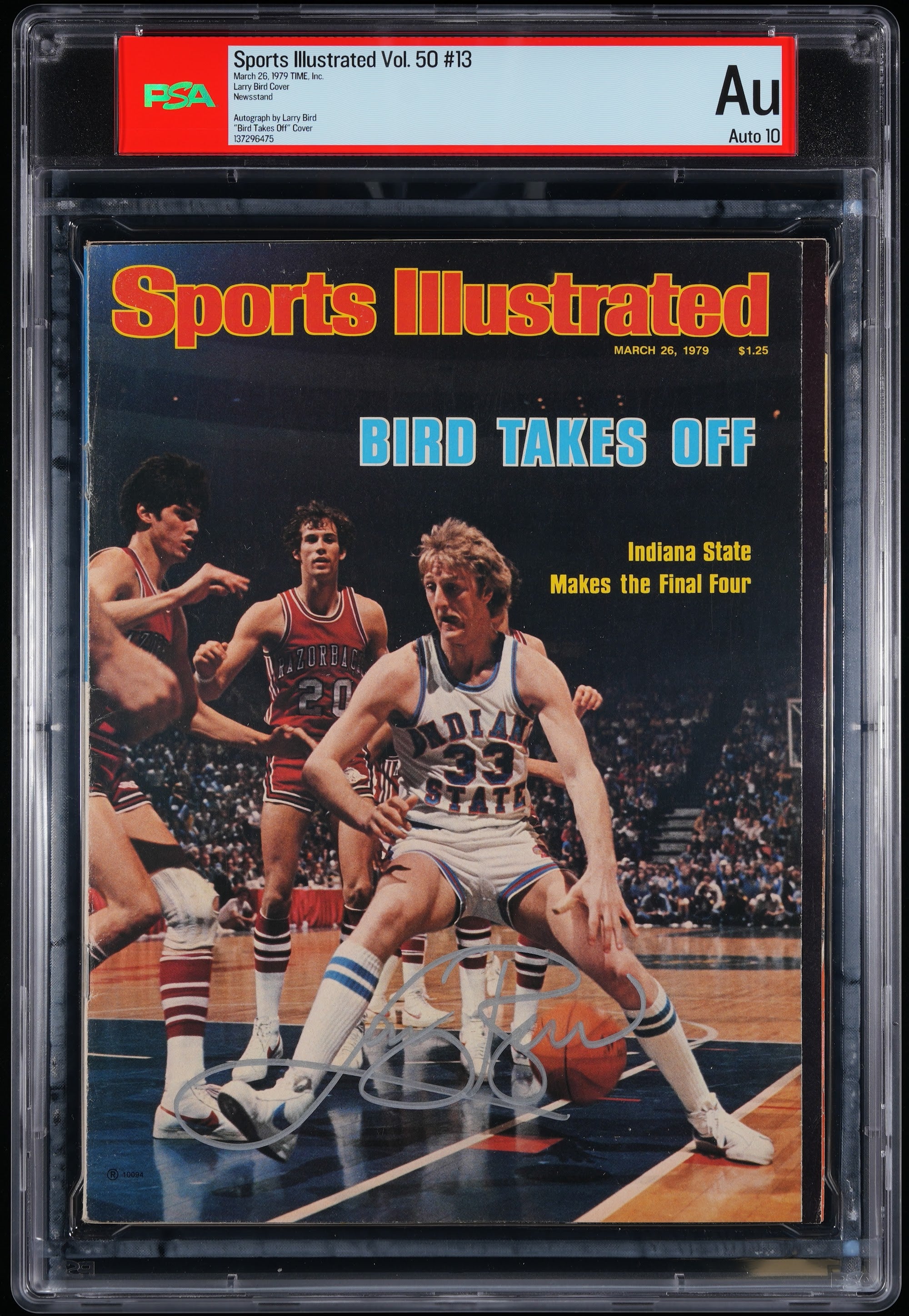 1979 Larry Bird Autographed – PSA Newsstand