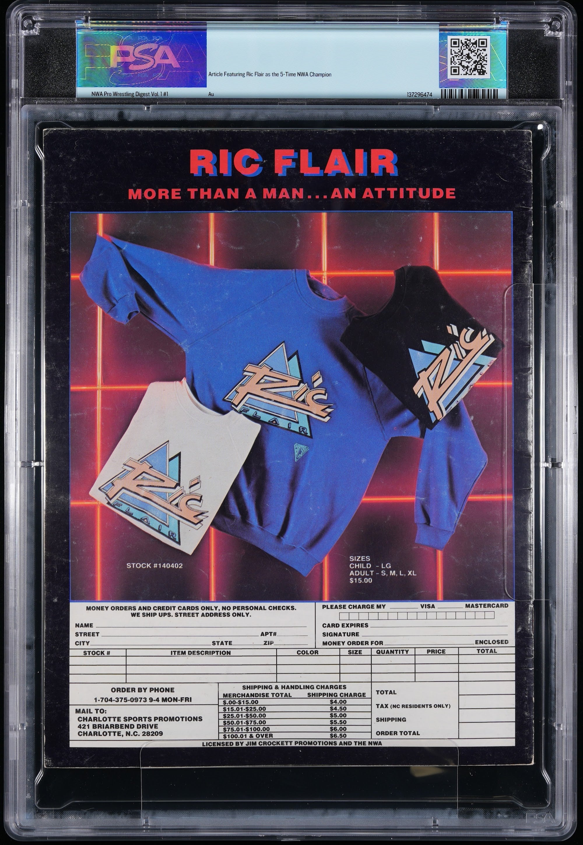 1987 Ric Flair NWA Wrestling Programs – PSA-thumbmail-2