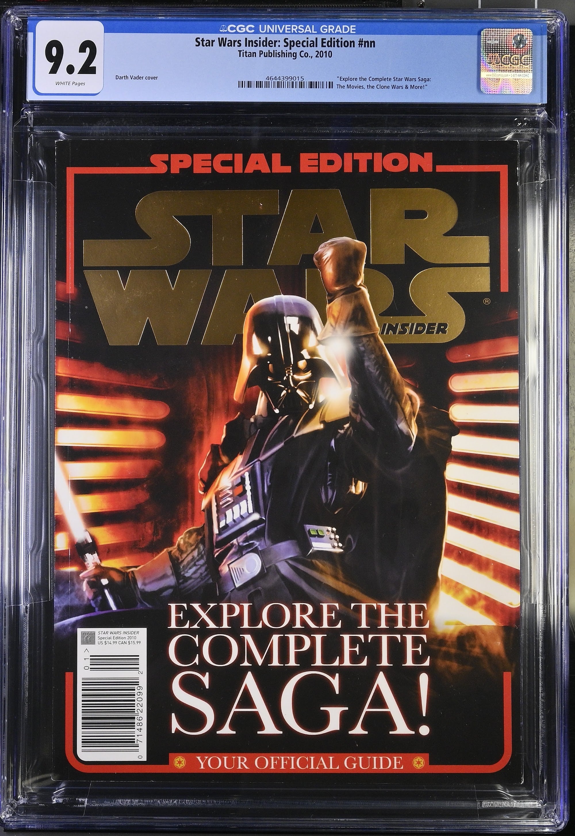 2010 – CGC 9.2 Newsstand