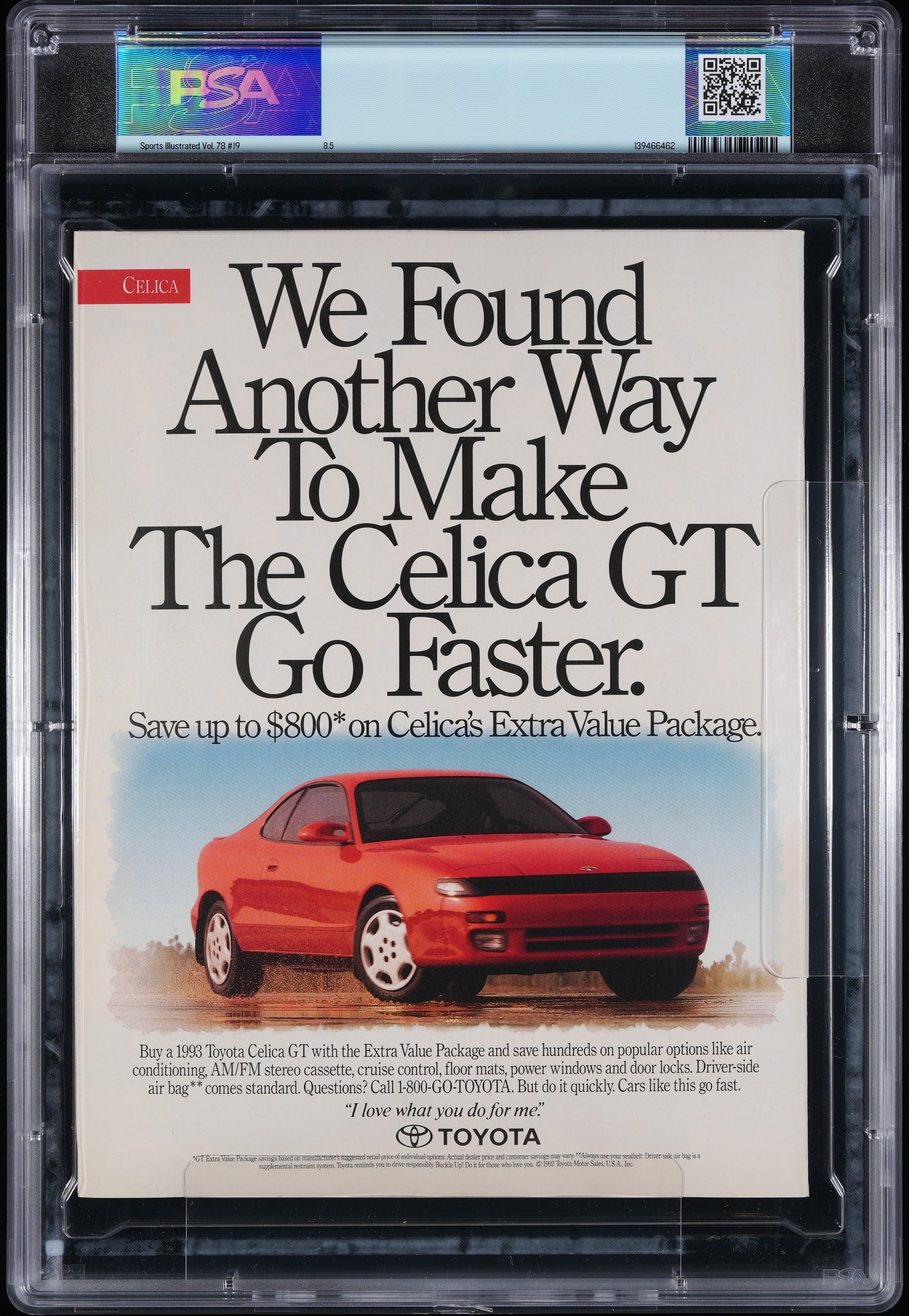 1993 Hakeem Olajuwon Sports Illustrated Autographed – PSA Newsstand