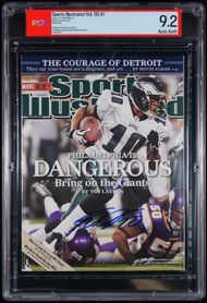 2009 Sports Illustrated 1st Cover Autographed – PSA 9.2