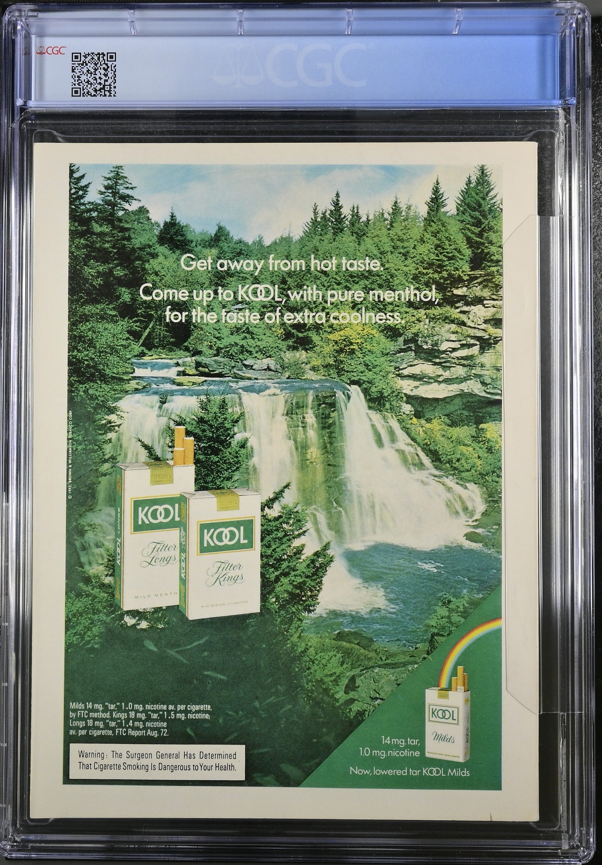 1973 Johnny Bench Top Pop – CGC 8