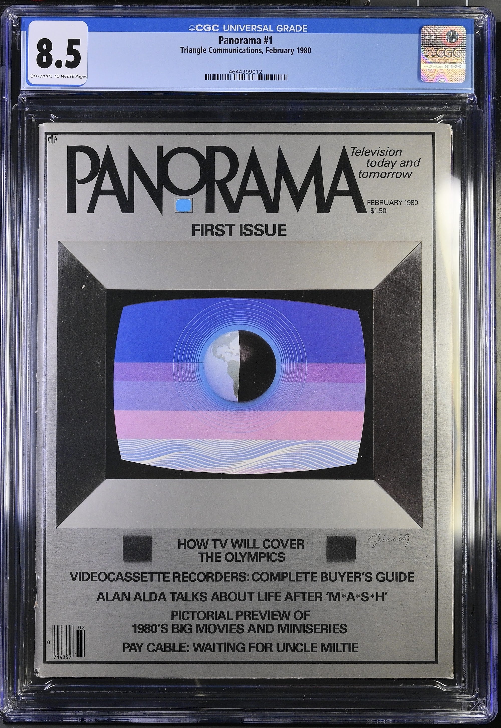 1980 Panorama #1 Top Pop – CGC 8.5 First Issue