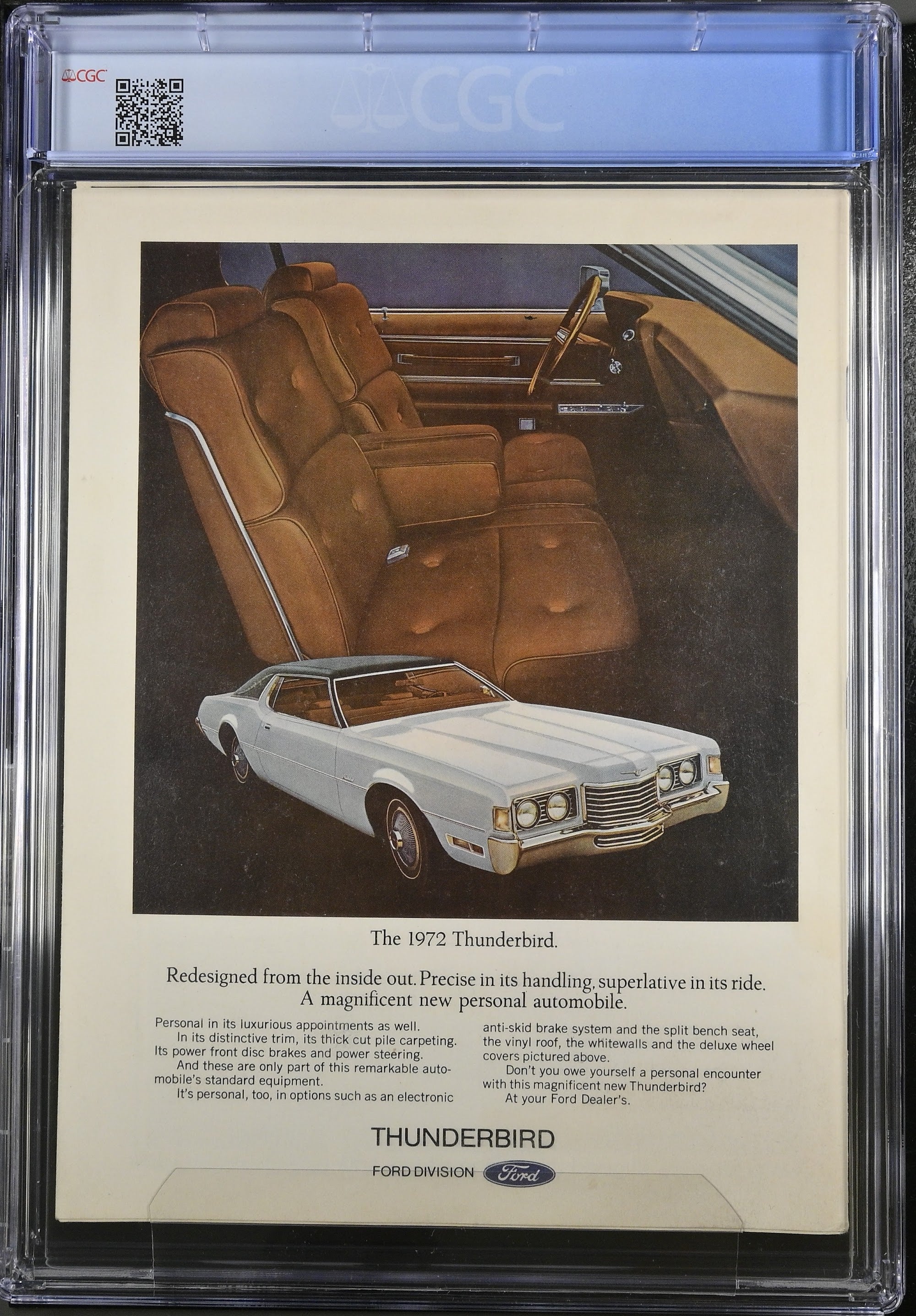 1972 Sports Illustrated 1st Cover – CGC 6.5