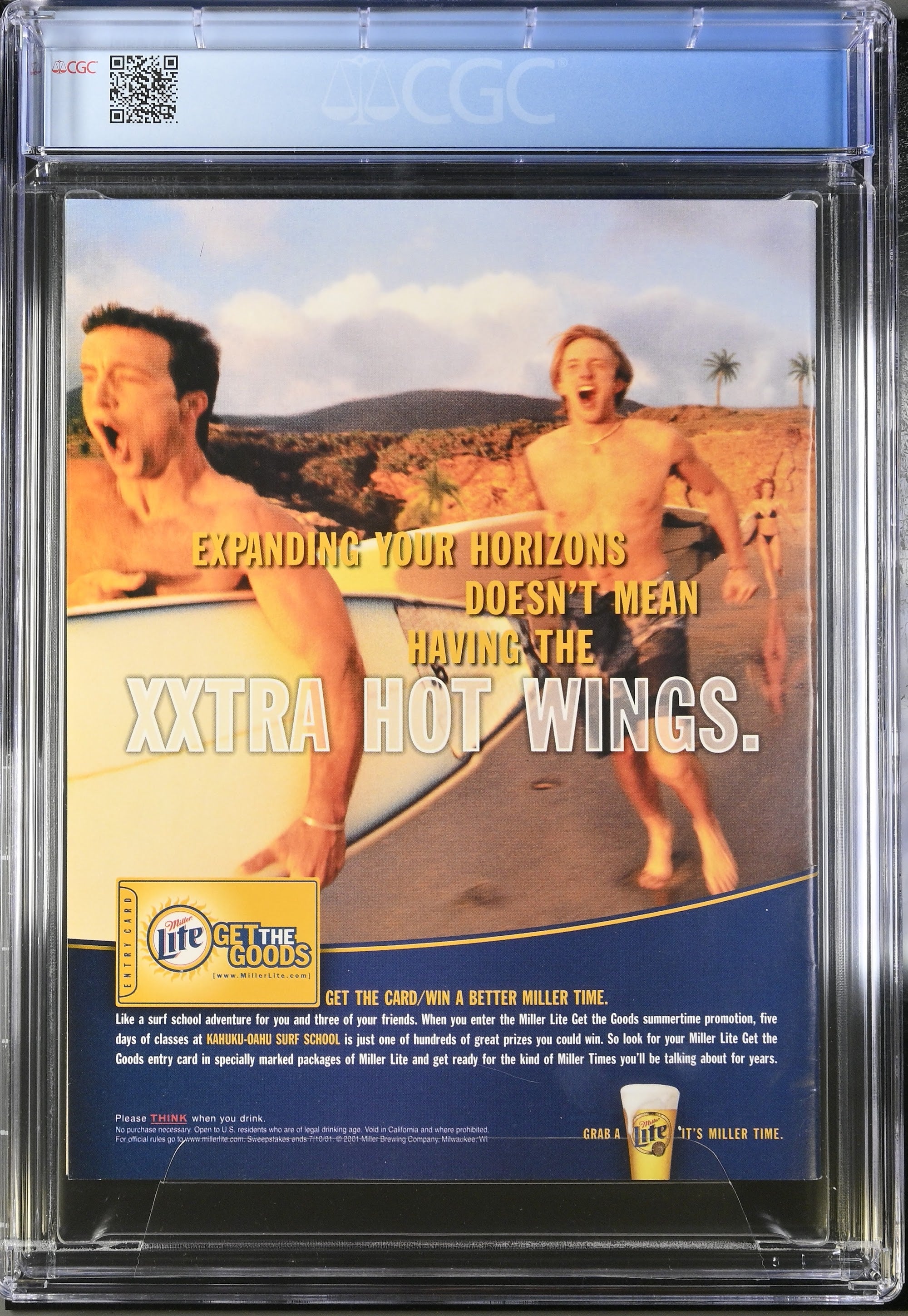2001 Sports Illustrated 1st Cover – CGC 9.4 Newsstand