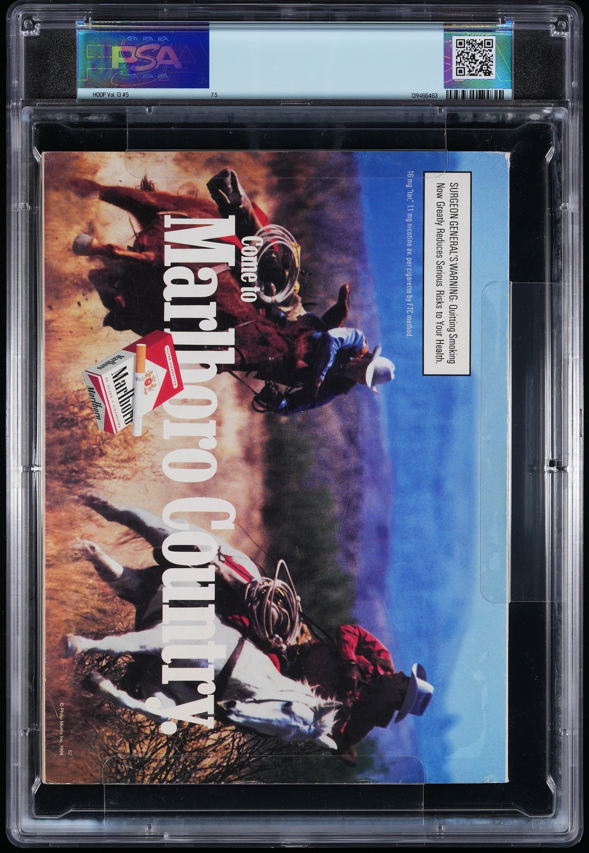 1994 Hakeem Olajuwon Autographed – PSA 7.5