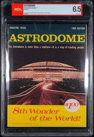 1966 Houston Astrodome – PSA 6.5 1966 Edition "8th Wonder of the World"