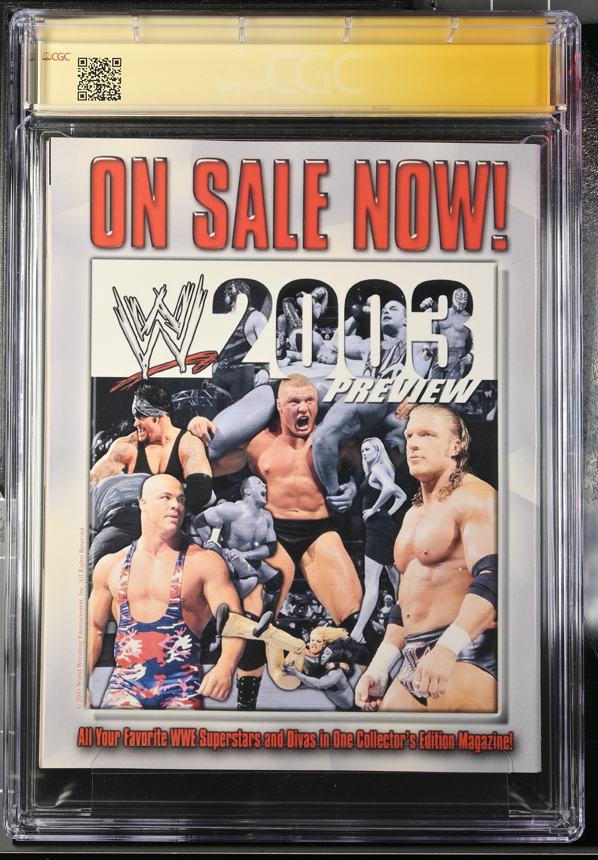 2003 John Cena Autographed – CGC 9 Signature Series