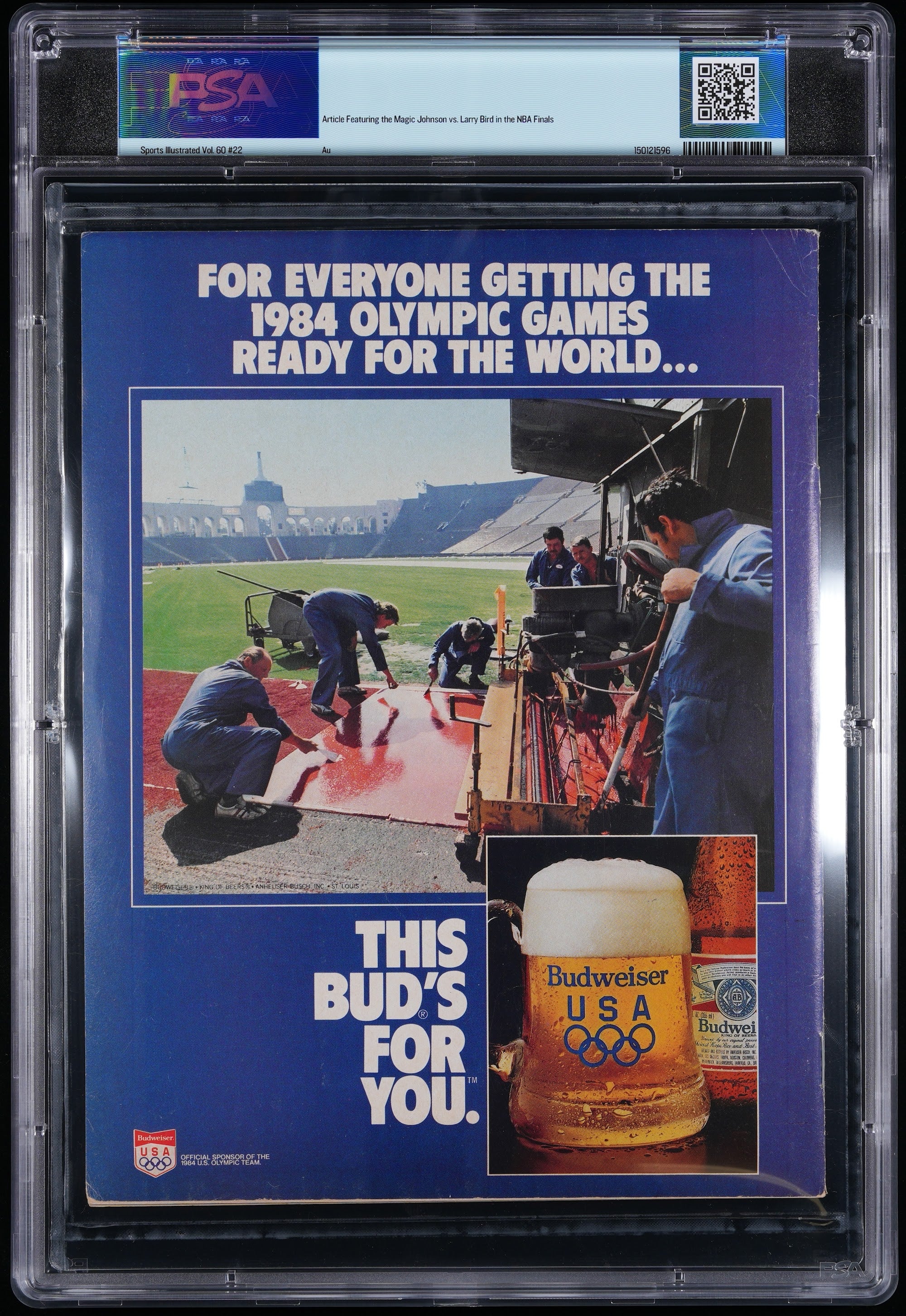 1984 Magic Johnson Sports Illustrated Autographed – PSA-thumbmail-2