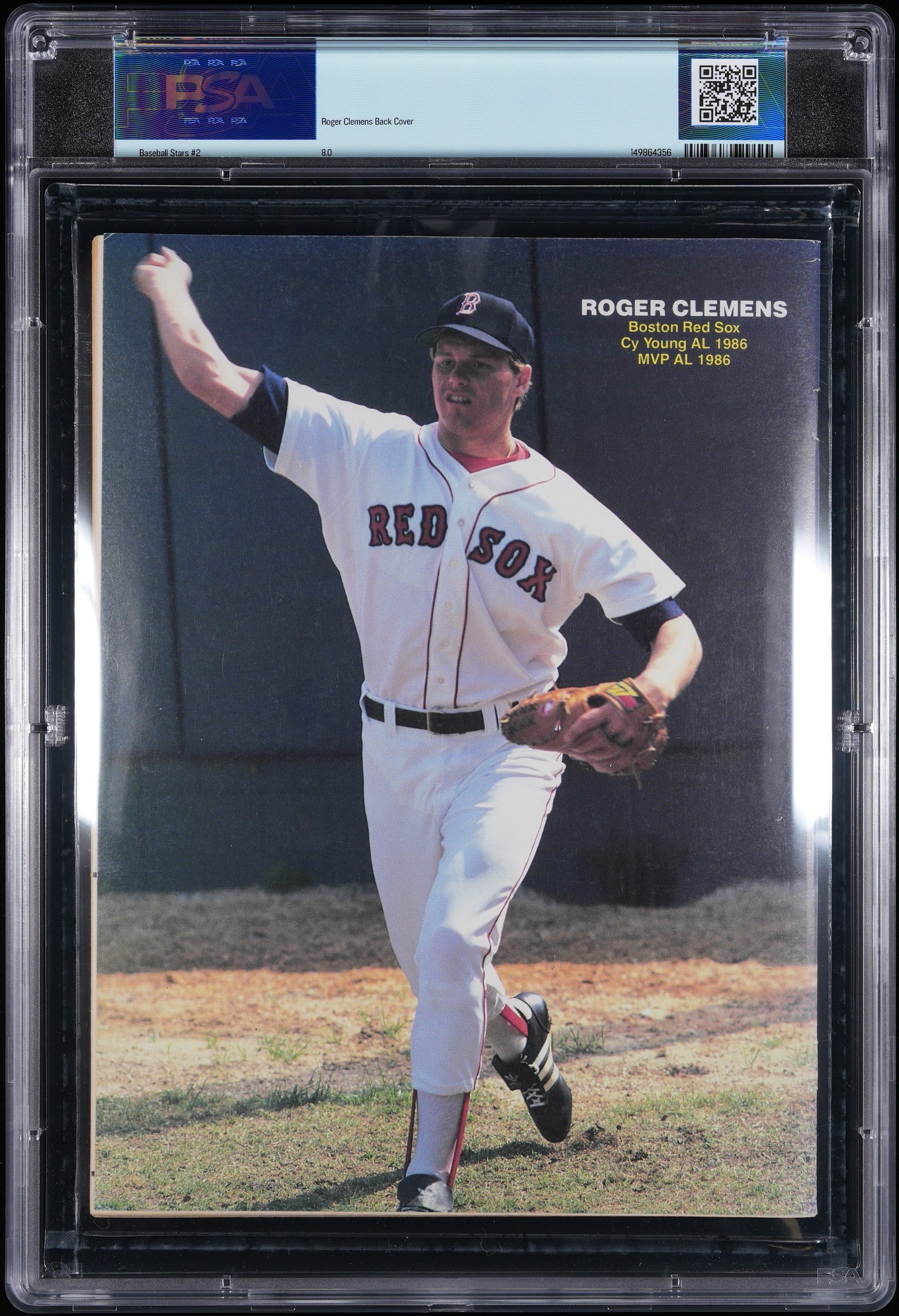 1987 Autographed – PSA 8