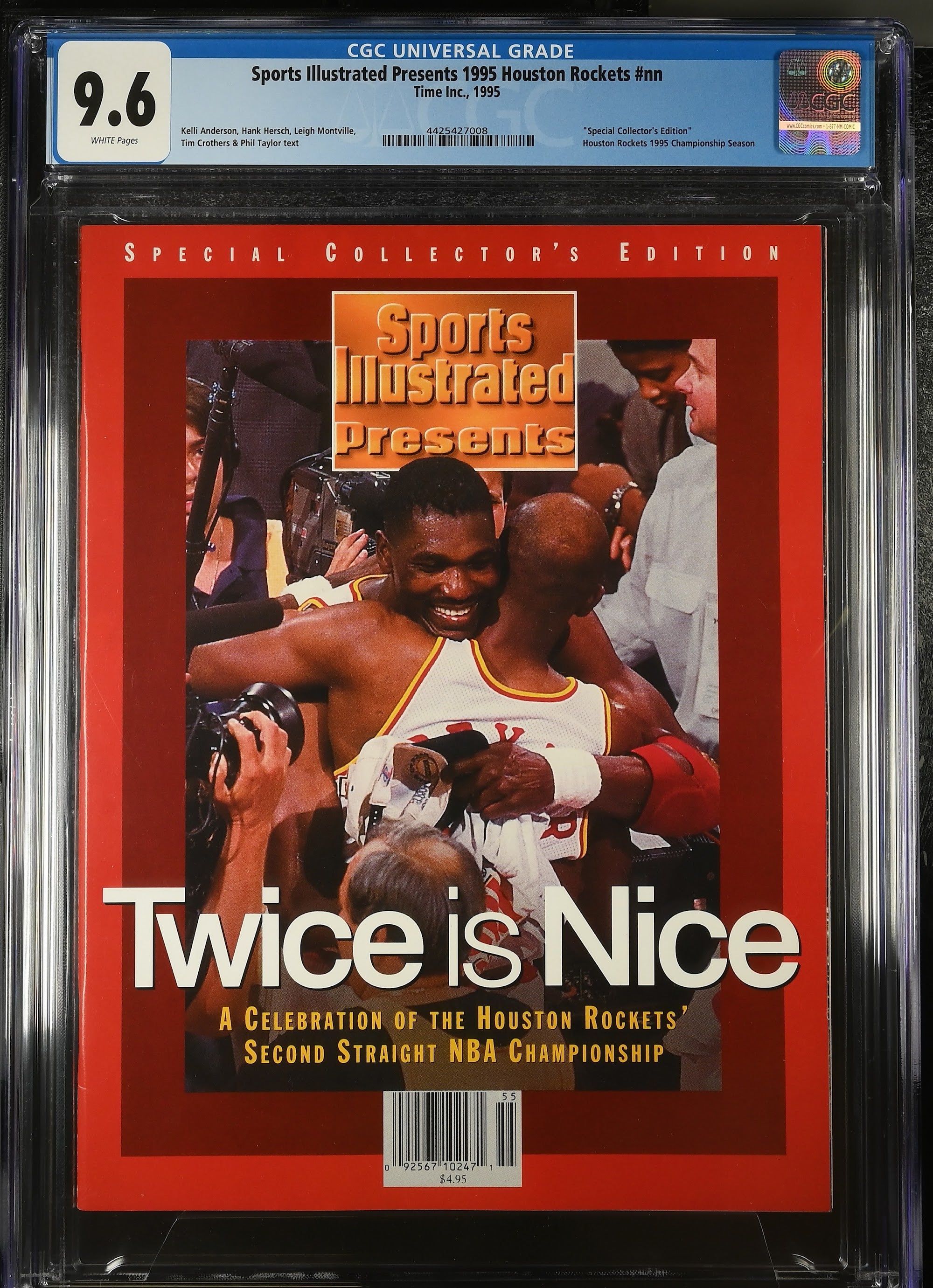 1995 Sports Illustrated – CGC 9.6 Newsstand