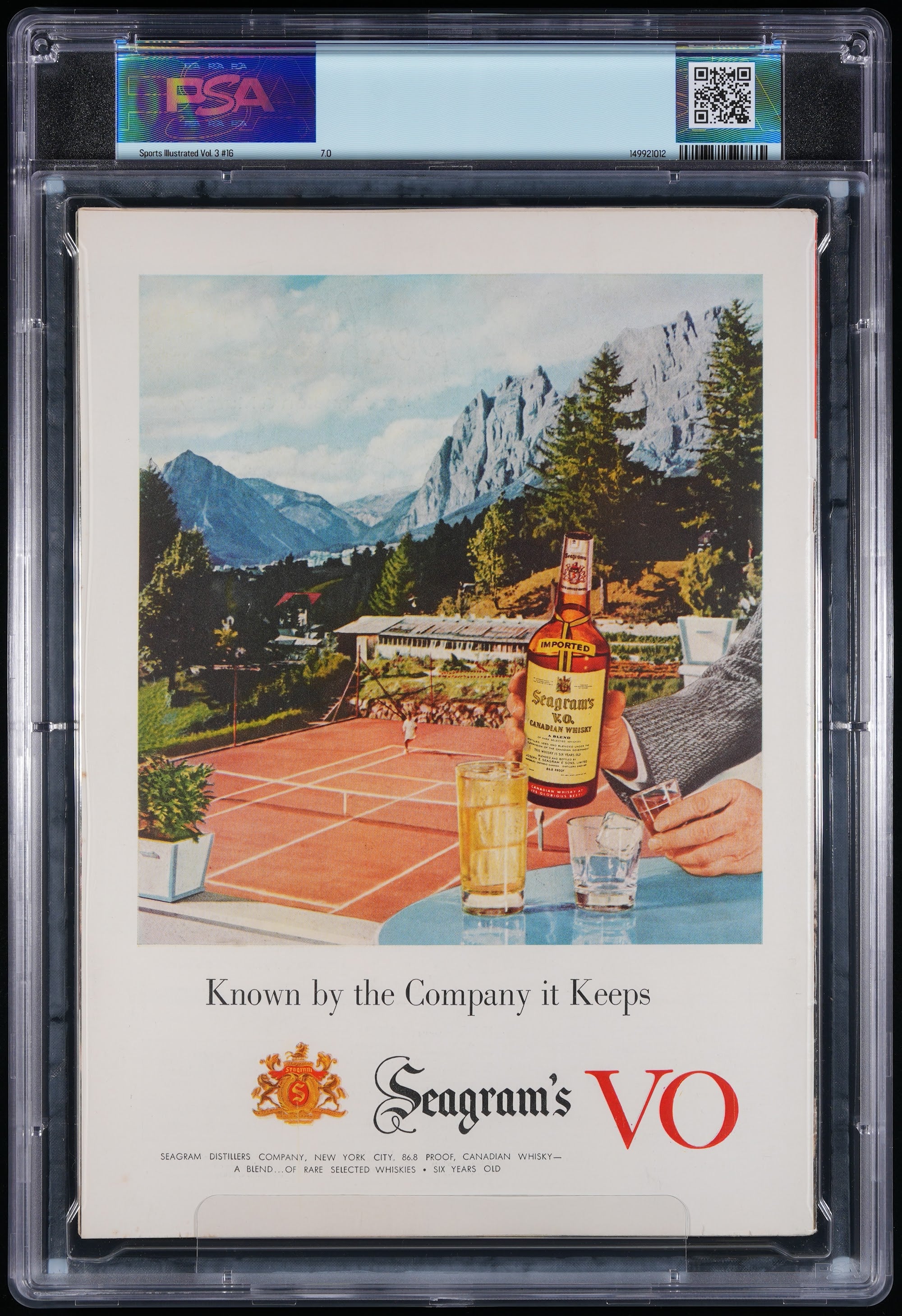 1955 Sports Illustrated – PSA 7 Subscription