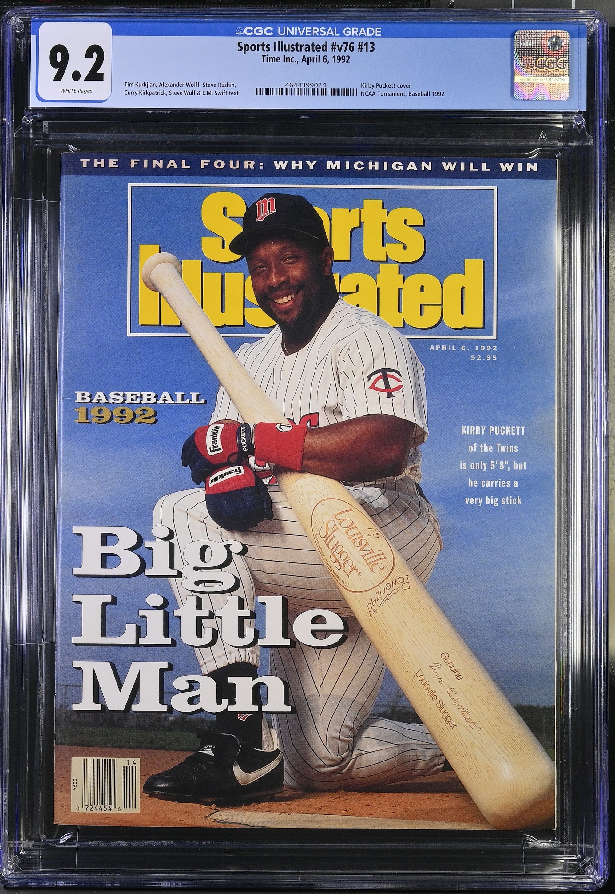 1992 Sports Illustrated – CGC 9.2 Newsstand