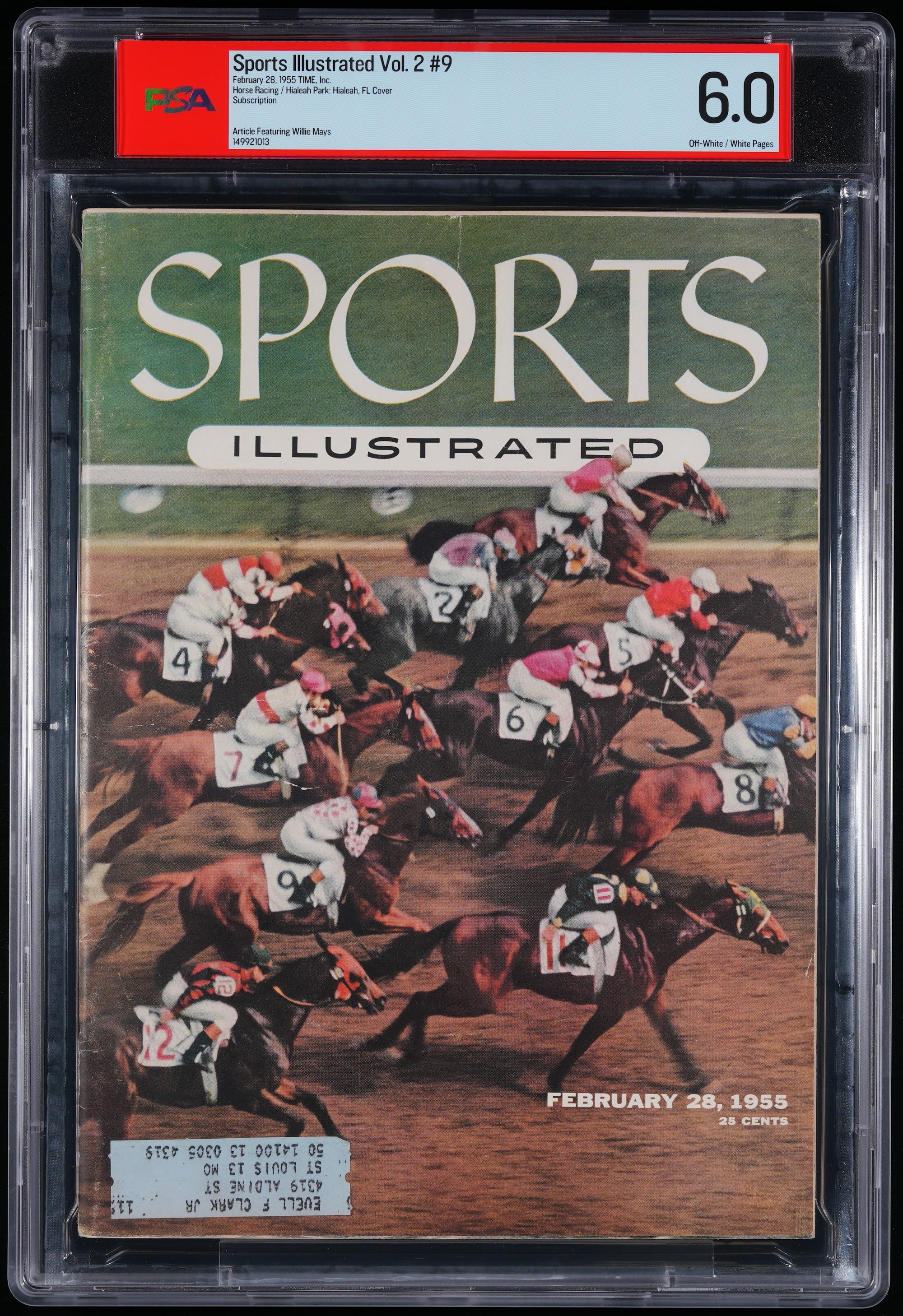 1955 Sports Illustrated – PSA 6 Subscription