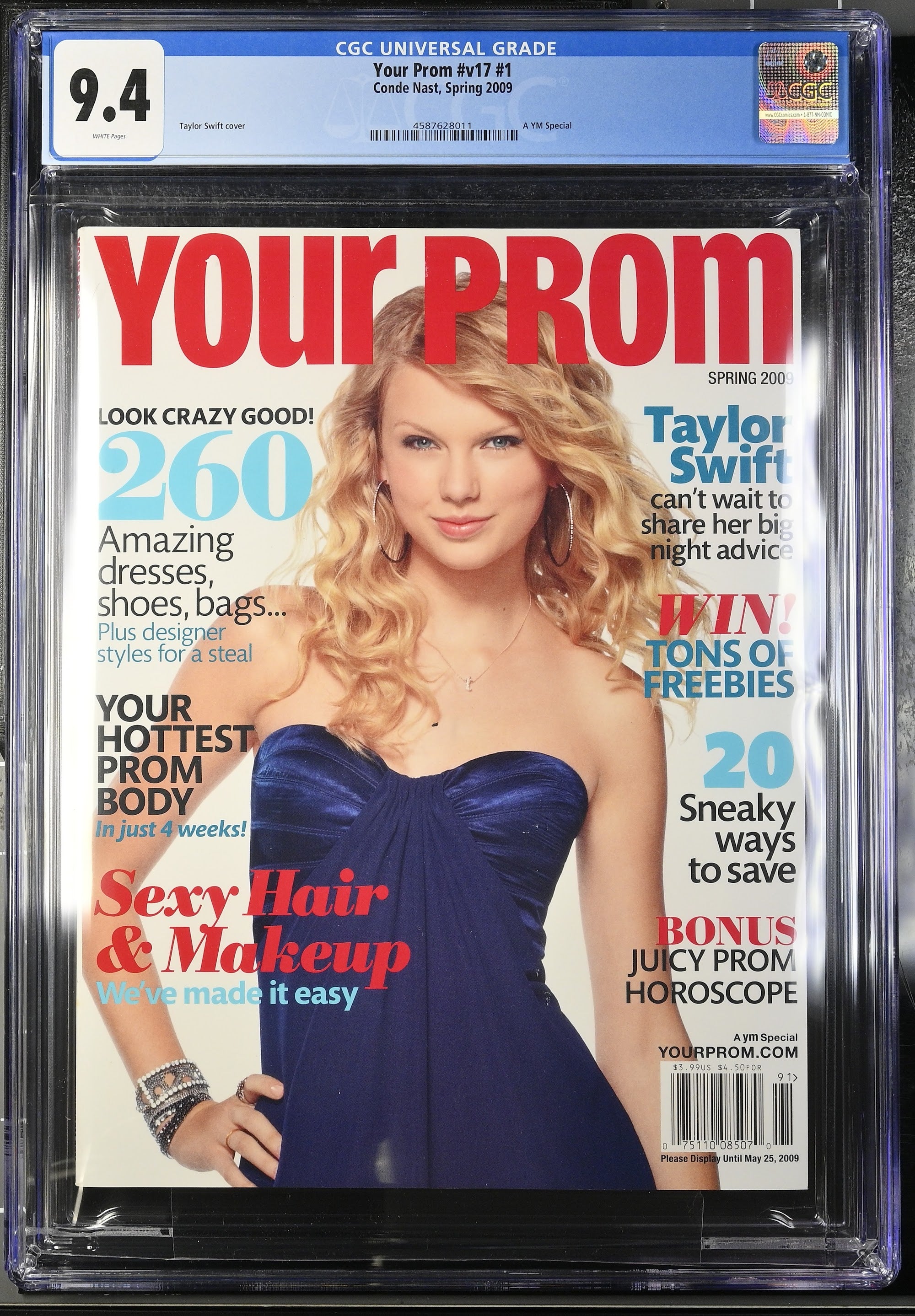 2009 Taylor Swift Top Pop – CGC 9.4 Newsstand