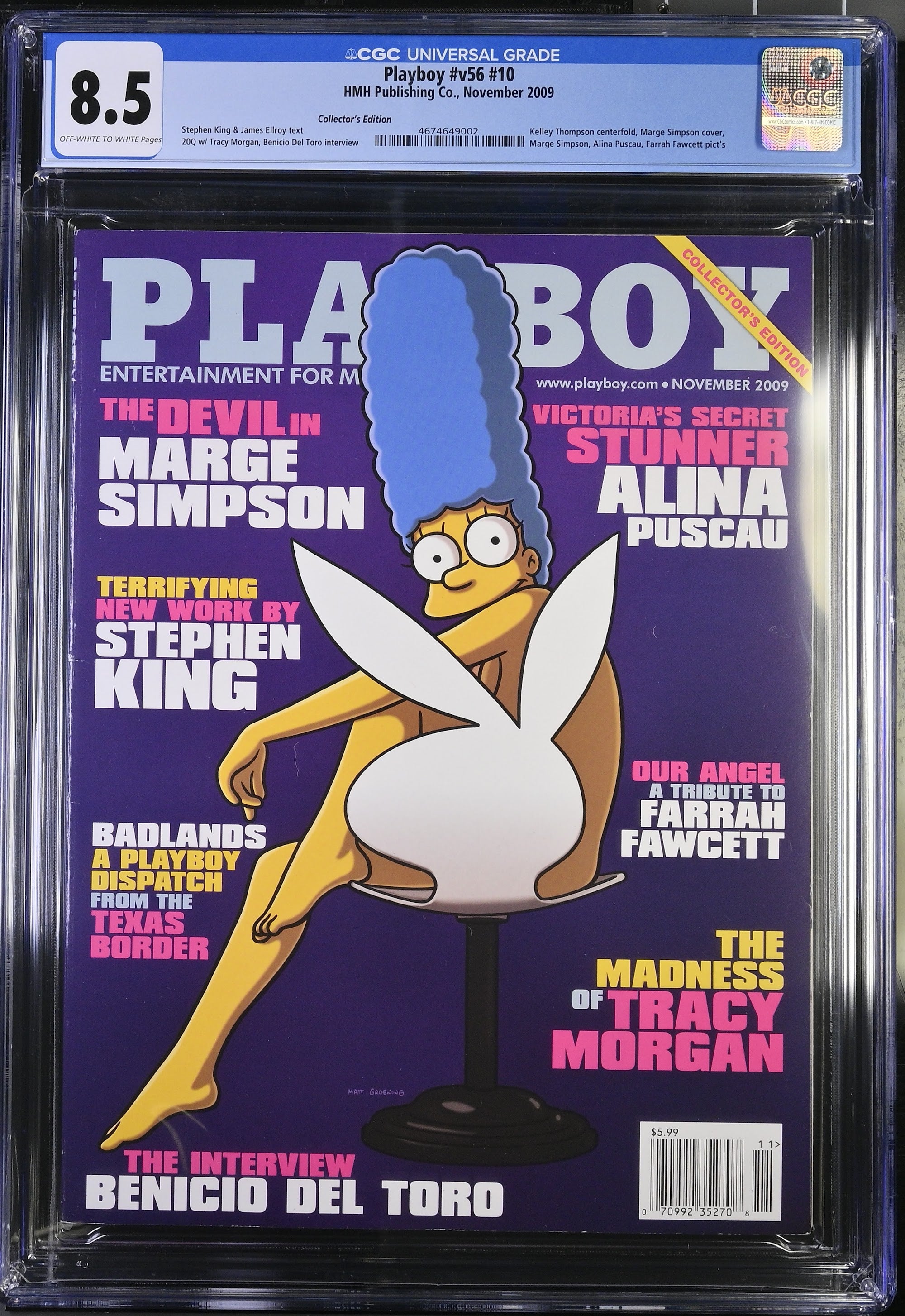 2009 Playboy – CGC 8.5 Newsstand