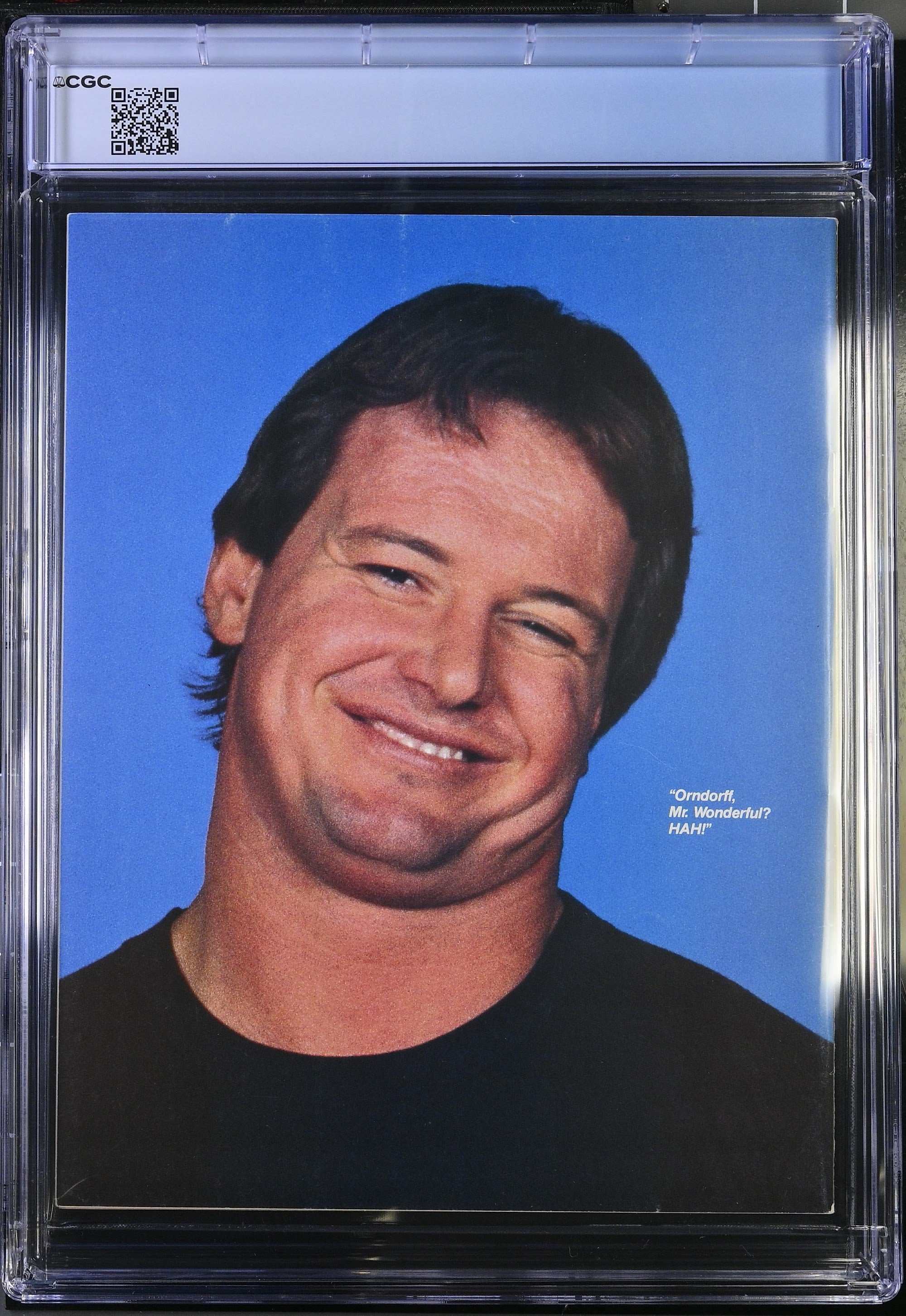 1985 Hulk Hogan WWF Magazine – CGC 6