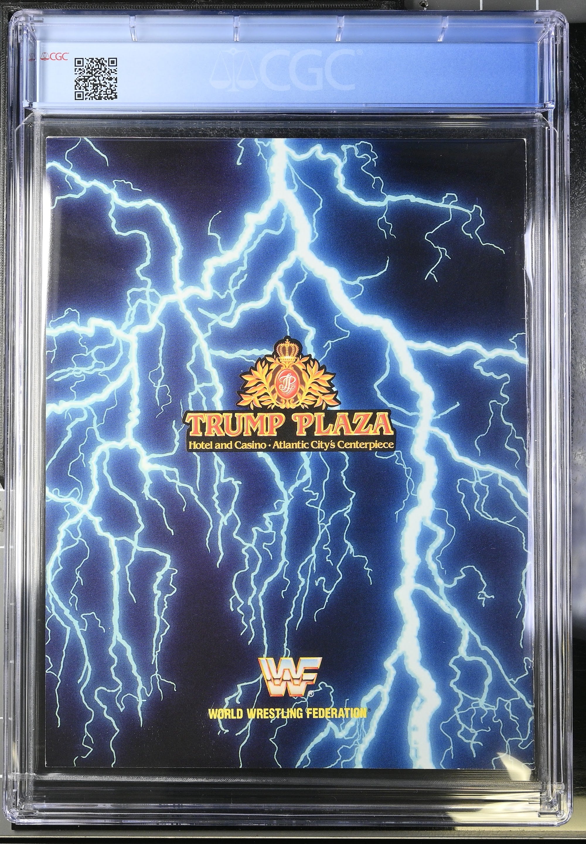 Hulk Hogan WrestleMania Program – CGC 9.2