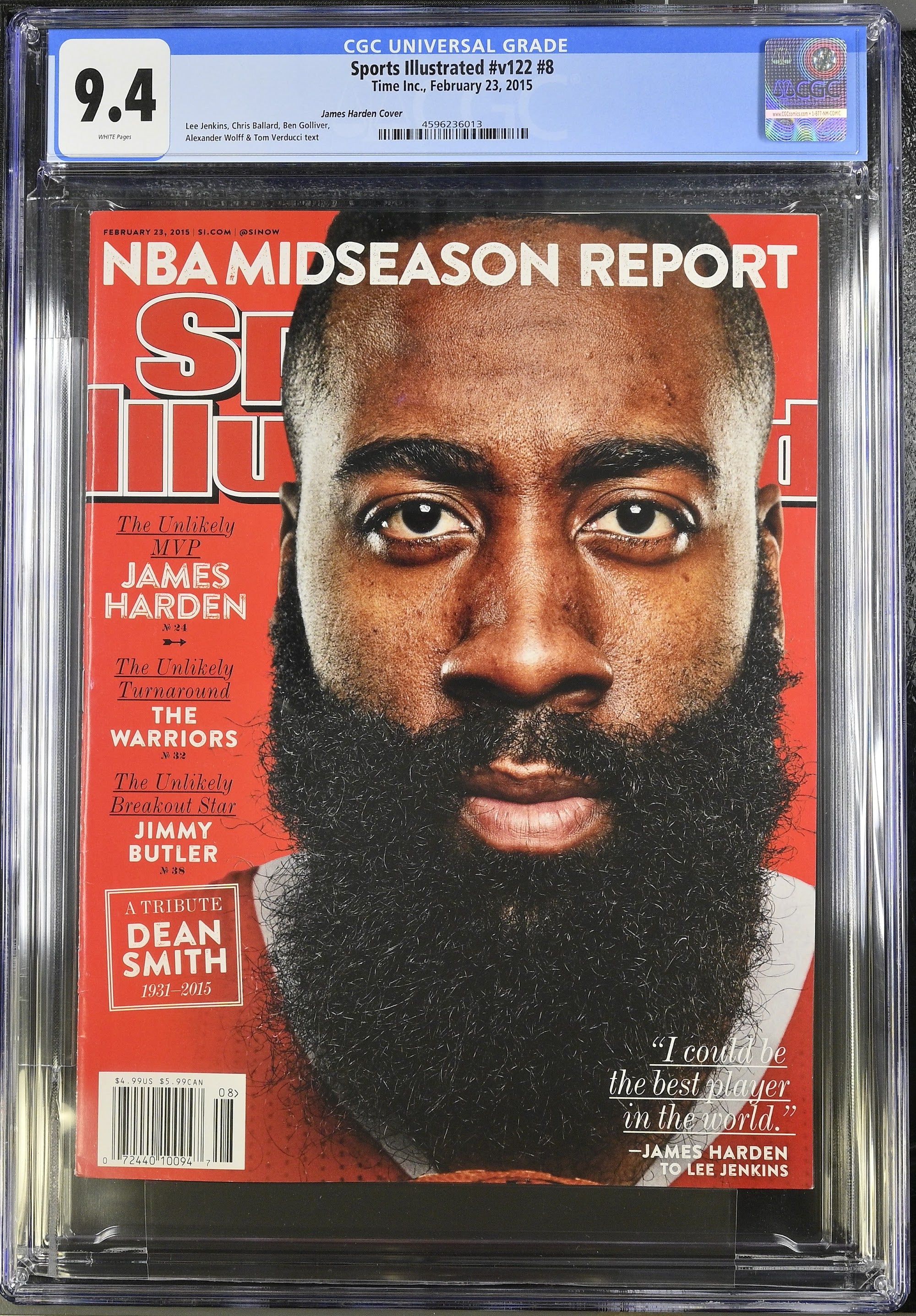 2015 Sports Illustrated – CGC 9.4