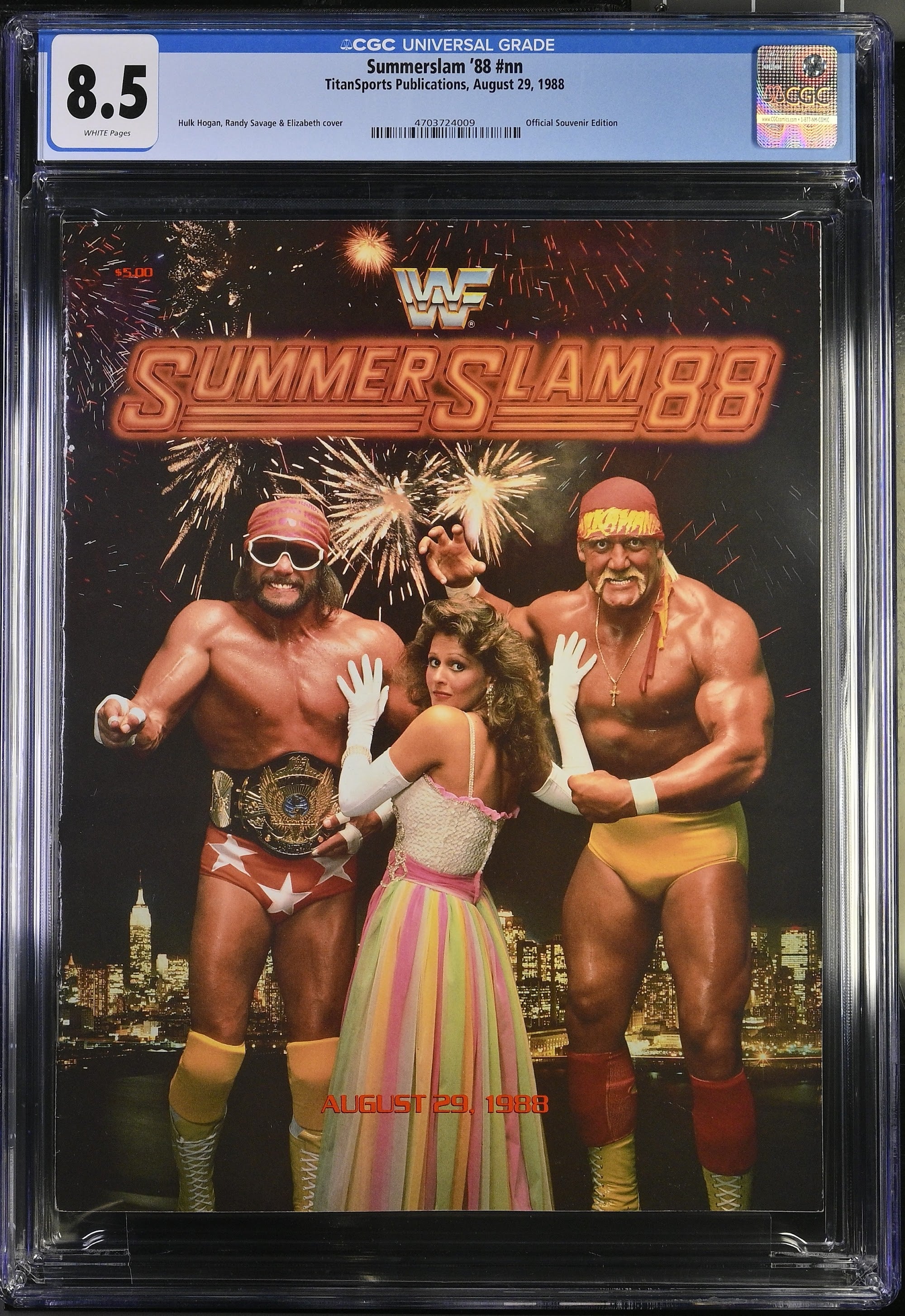 Hulk Hogan WWF Magazine – CGC 8.5