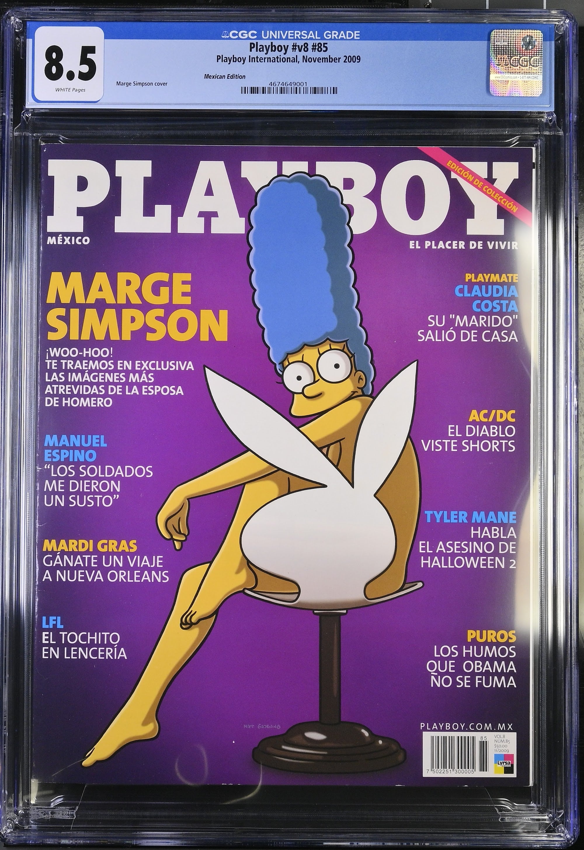 2009 Playboy Top Pop – CGC 8.5