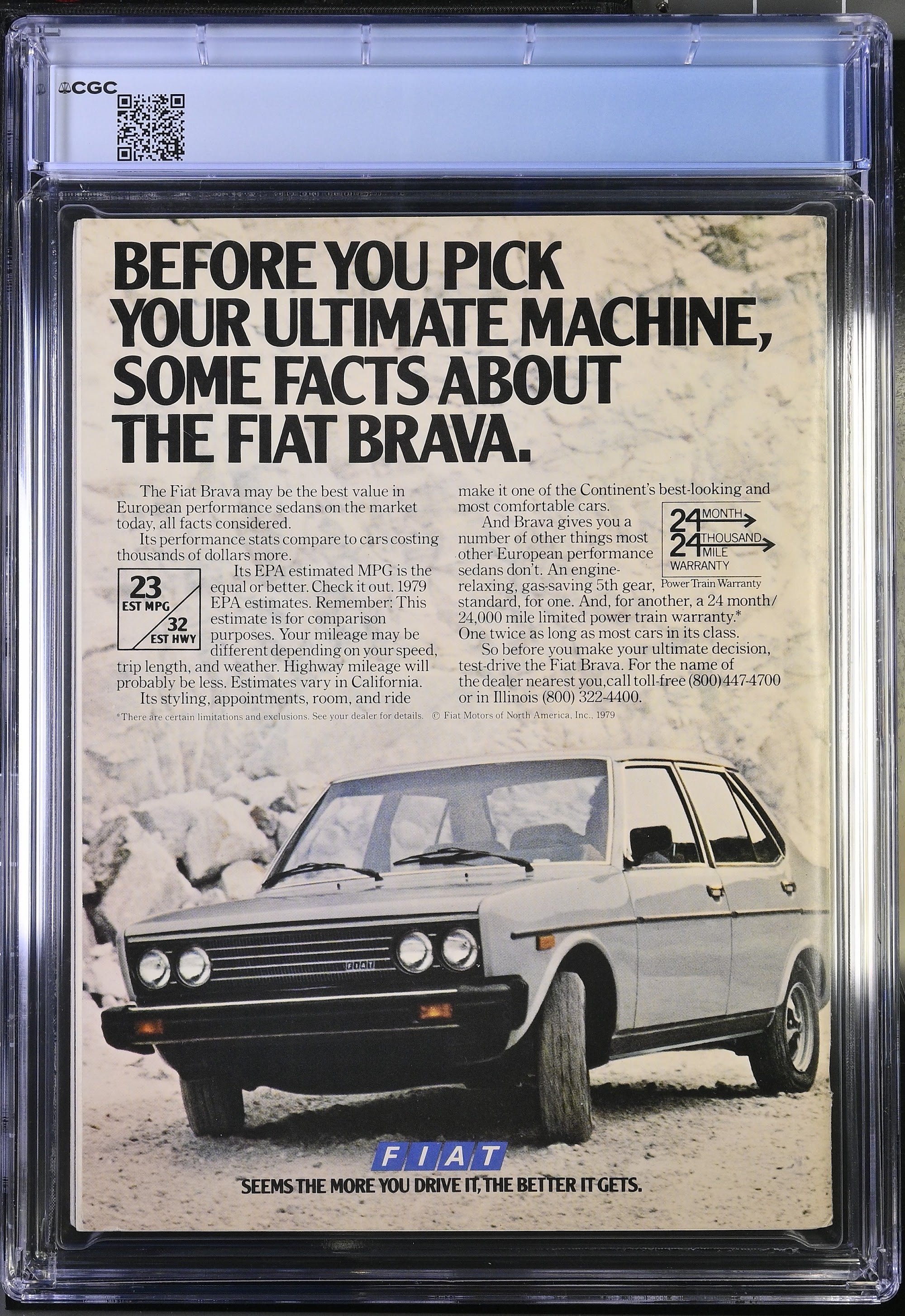 1980 Panorama #1 Top Pop – CGC 8.5 First Issue